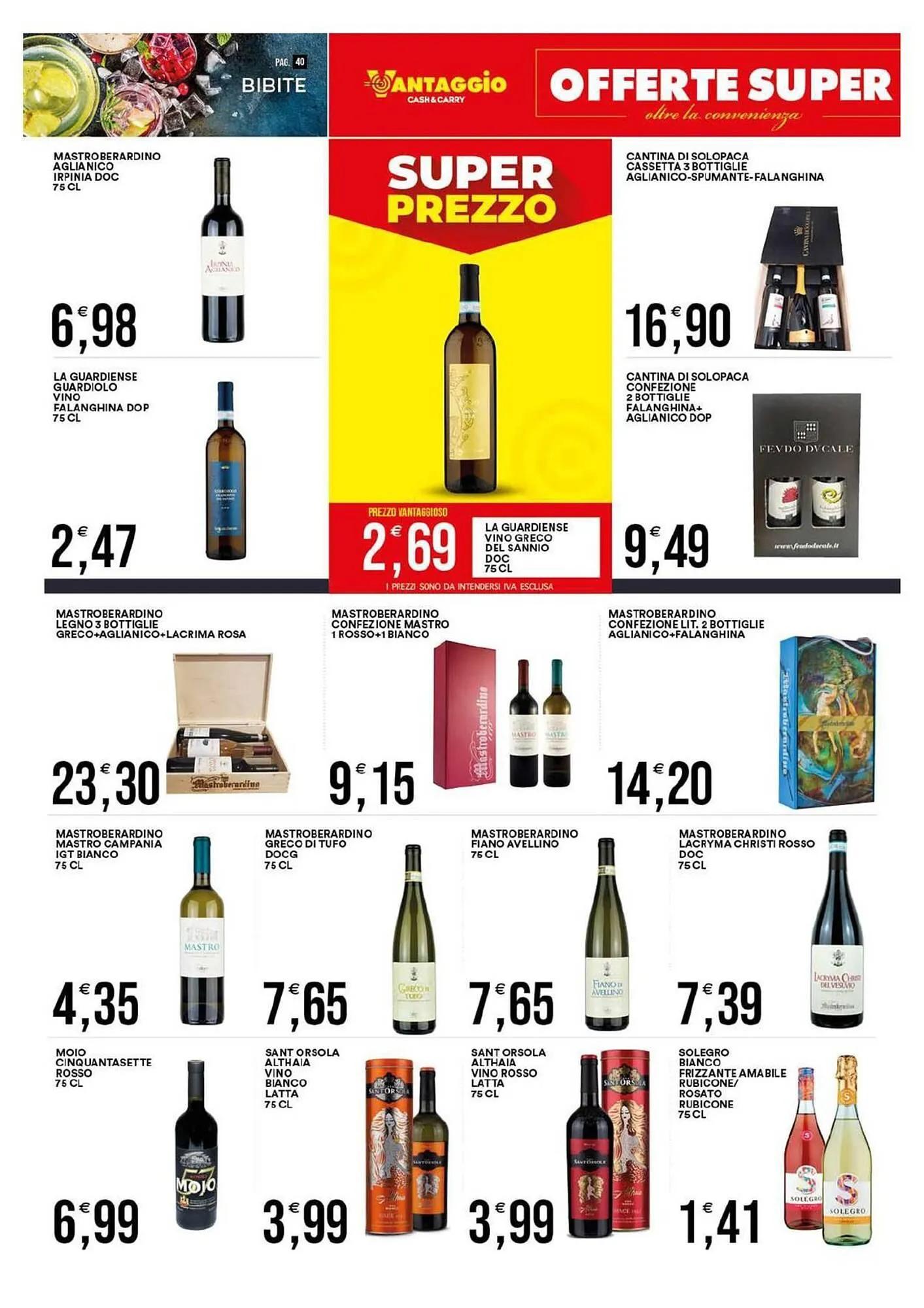 Volantino Vantaggio Cash&Carry da 1 dicembre a 13 dicembre di 2025 - Pagina del volantino 42