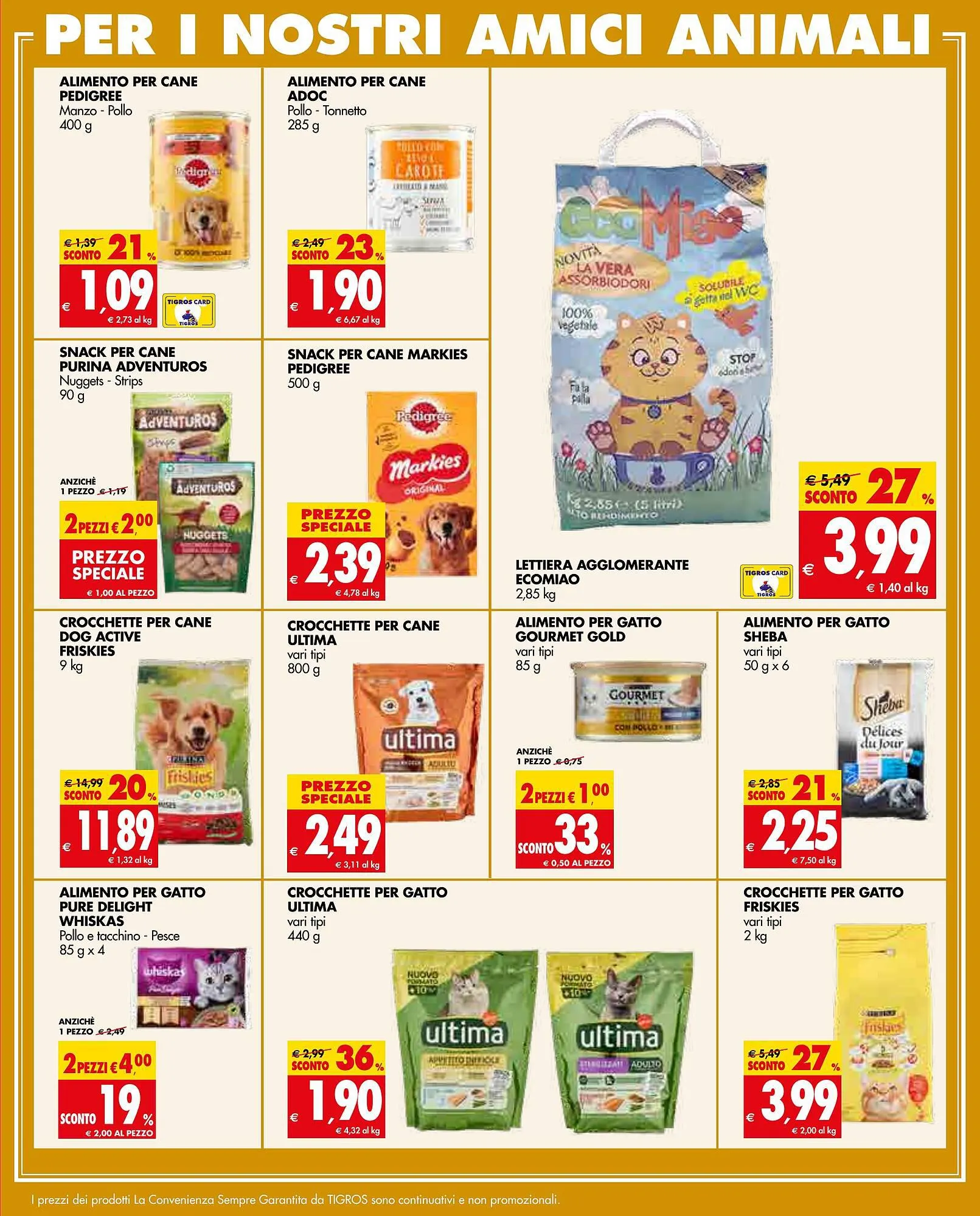Volantino Tigros da 9 agosto a 22 agosto di 2023 - Pagina del volantino 19
