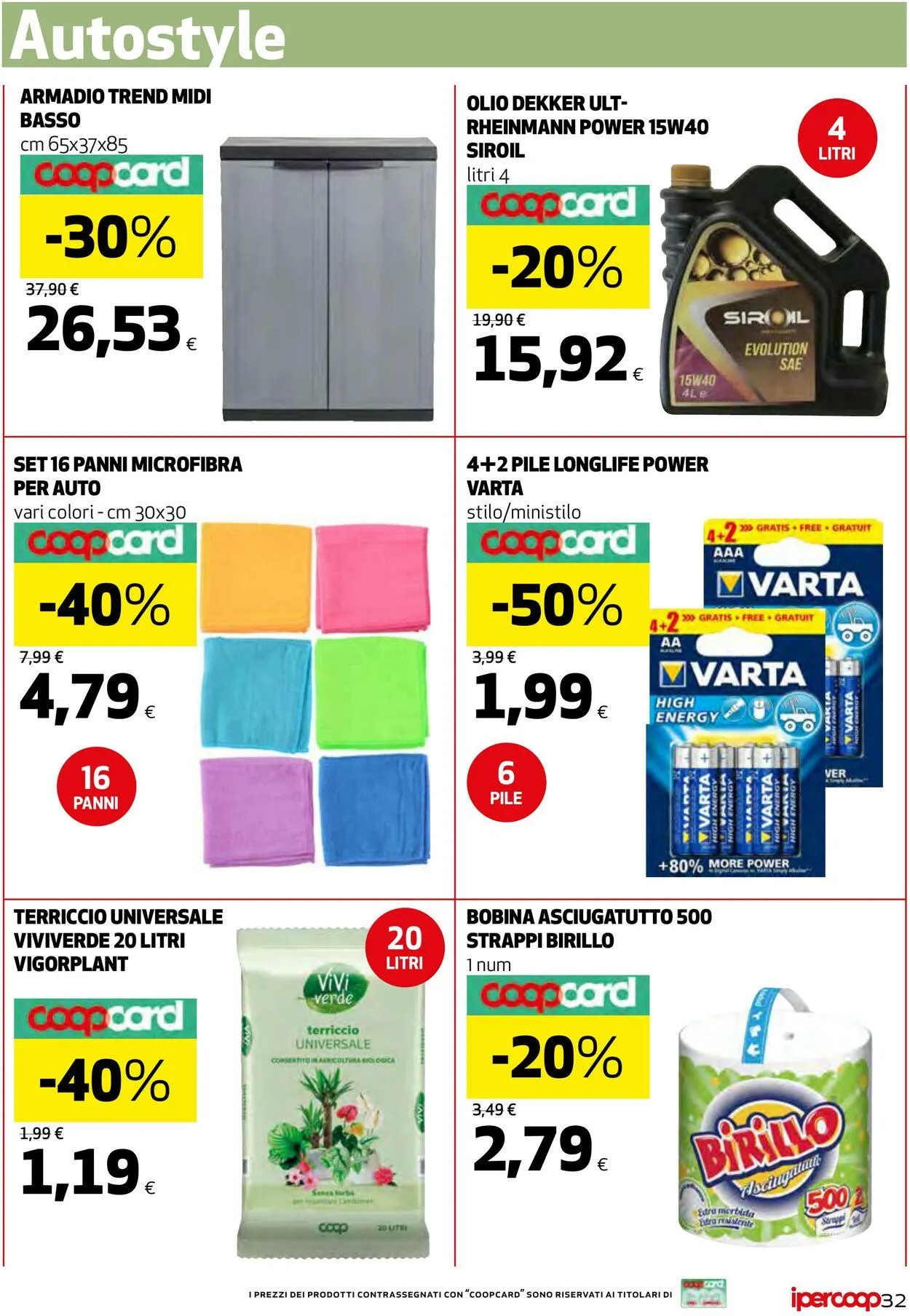 Coop Volantino attuale da 18 agosto a 26 agosto di 2025 - Pagina del volantino 32