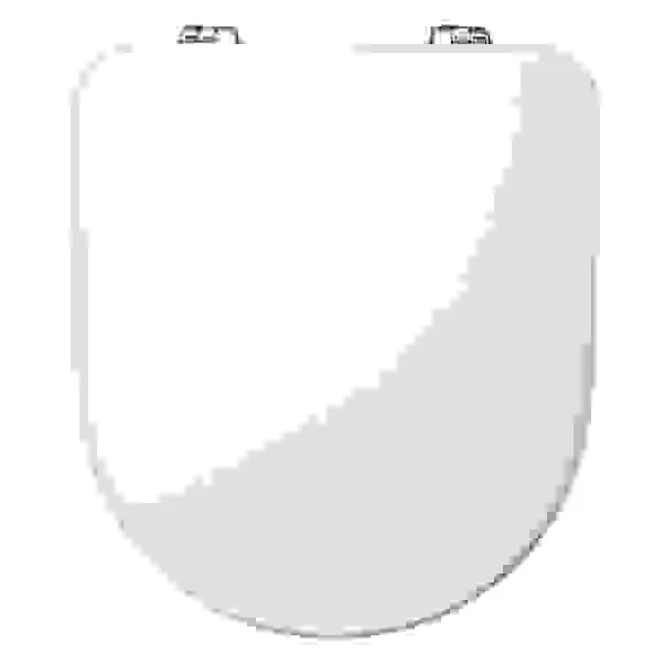 COPRIWATER ESEDRA IN MDF VERNICIATO BIANCO CON CERNIERE IN METALLO CROMATO