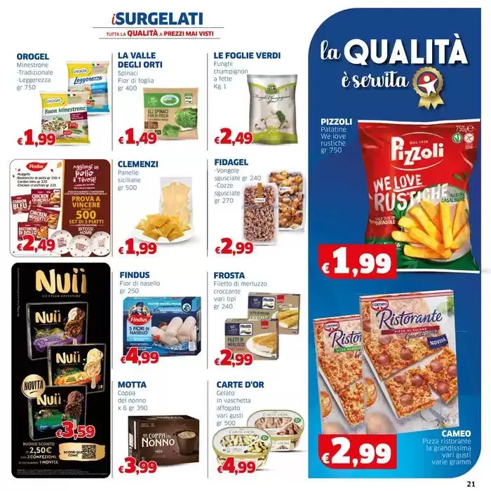 La qualita e servita da 24 aprile a 7 maggio di 2025 - Pagina del volantino 21