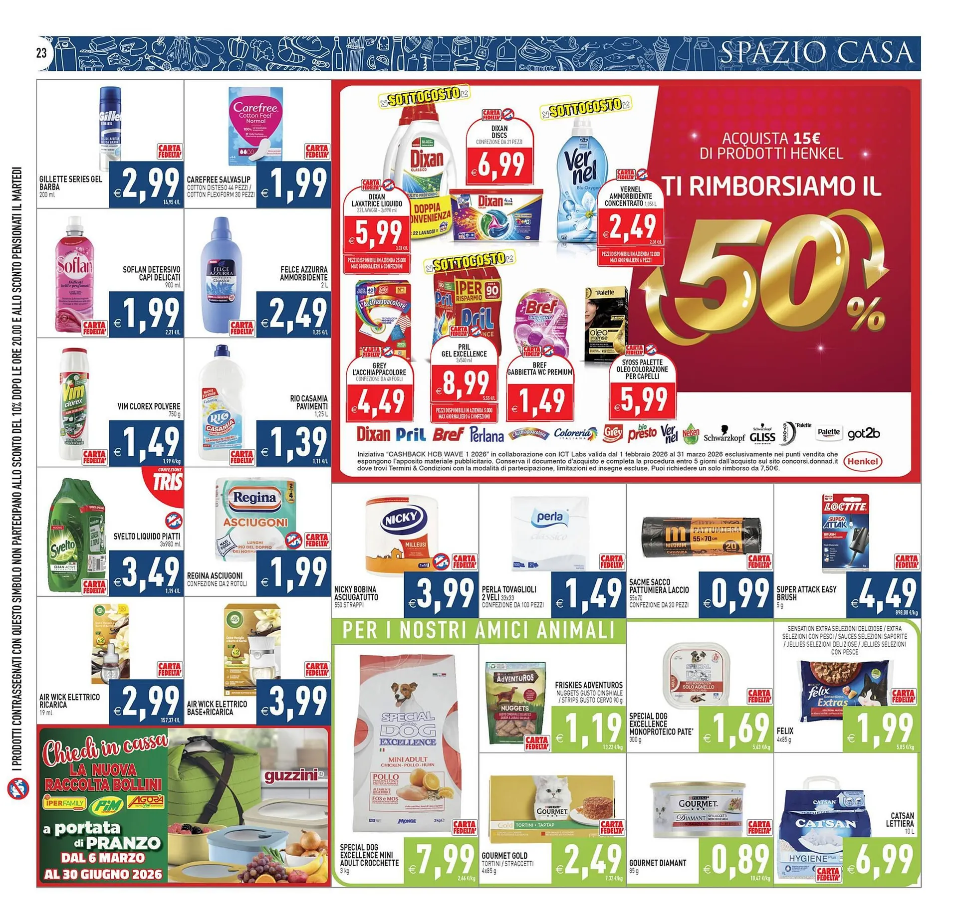 Volantino Iperfamily da 17 marzo a 25 marzo di 2026 - Pagina del volantino 23