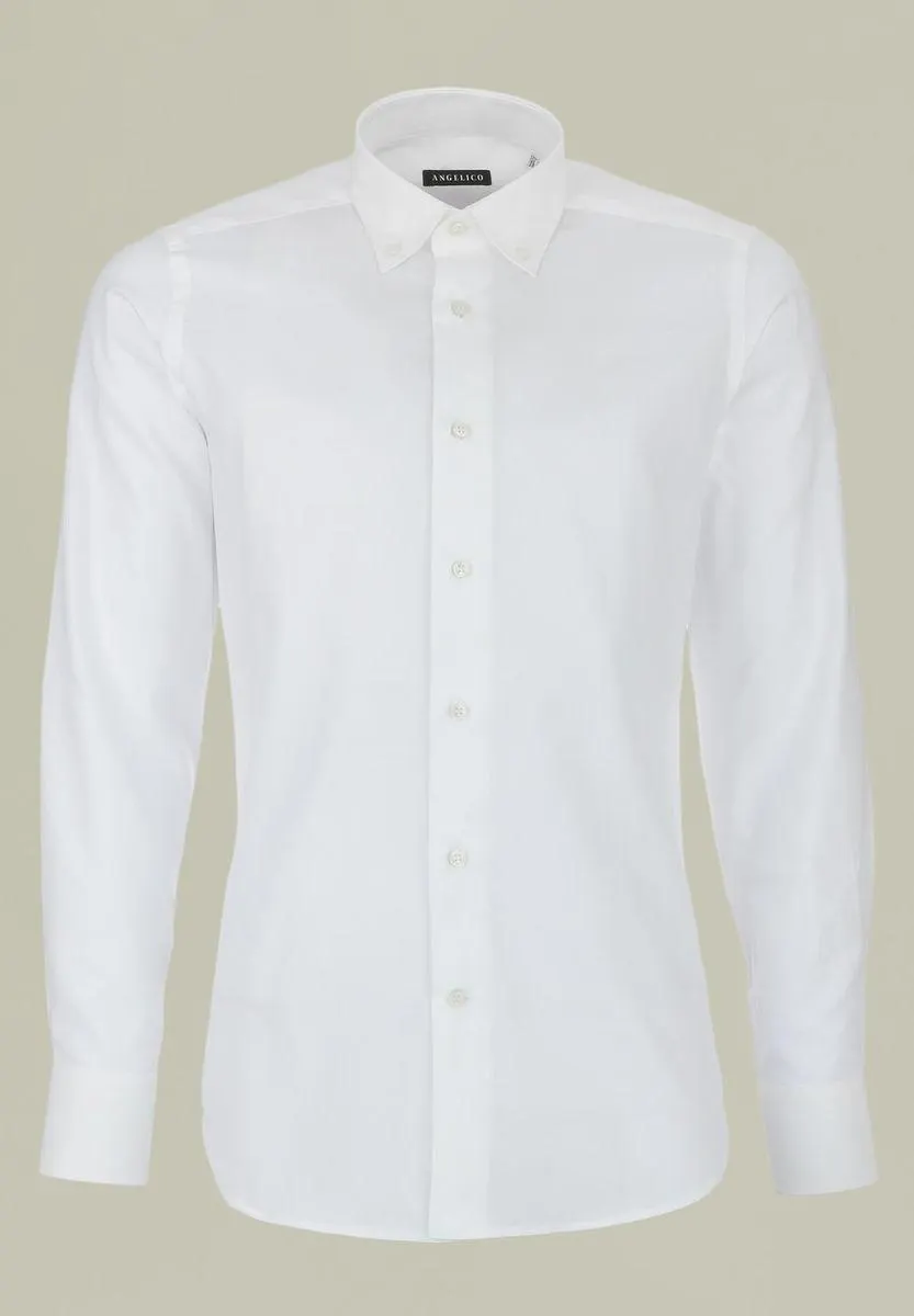 Camicia bianca oxford BD slim