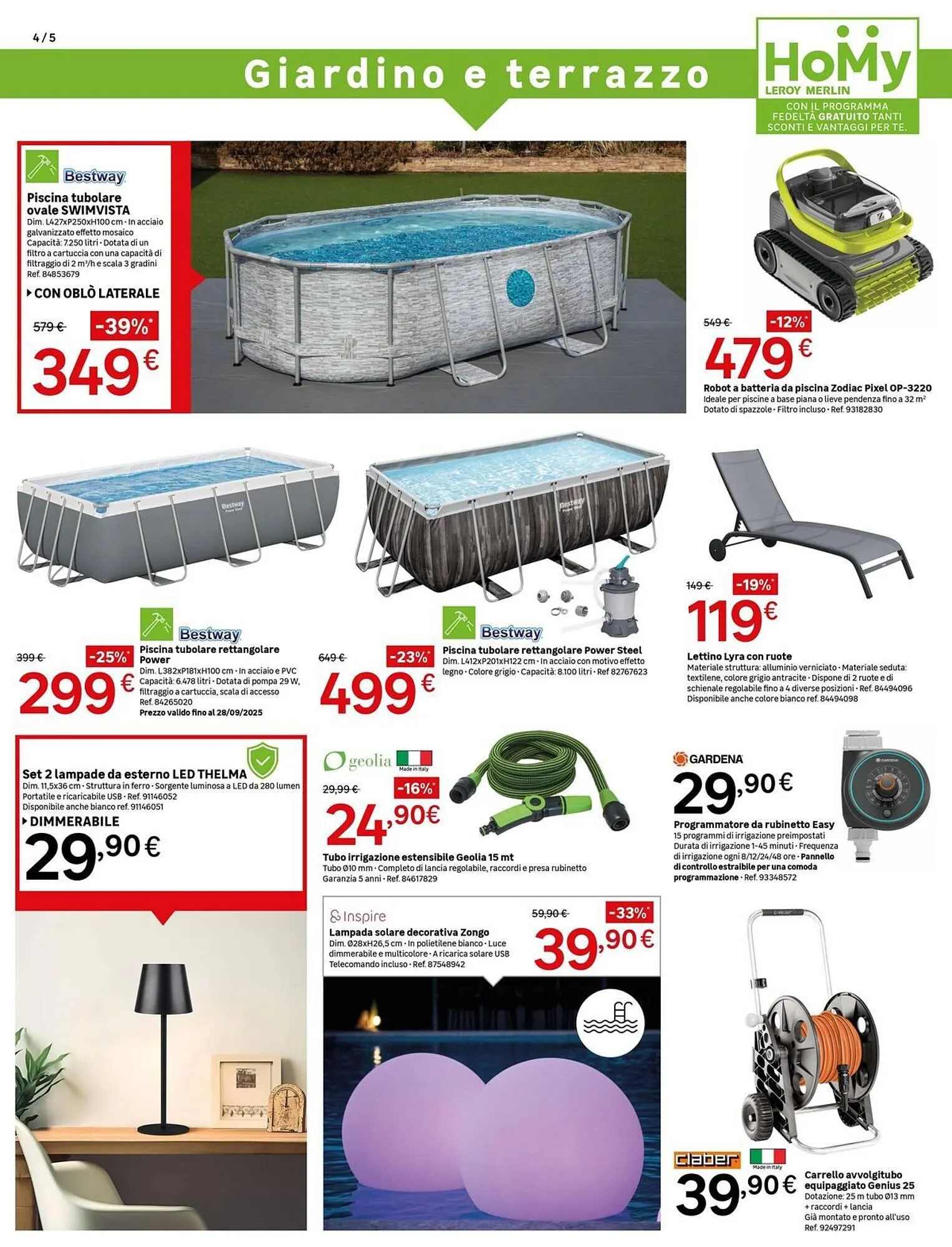 Volantino Leroy Merlin da 1 luglio a 27 luglio di 2025 - Pagina del volantino 4