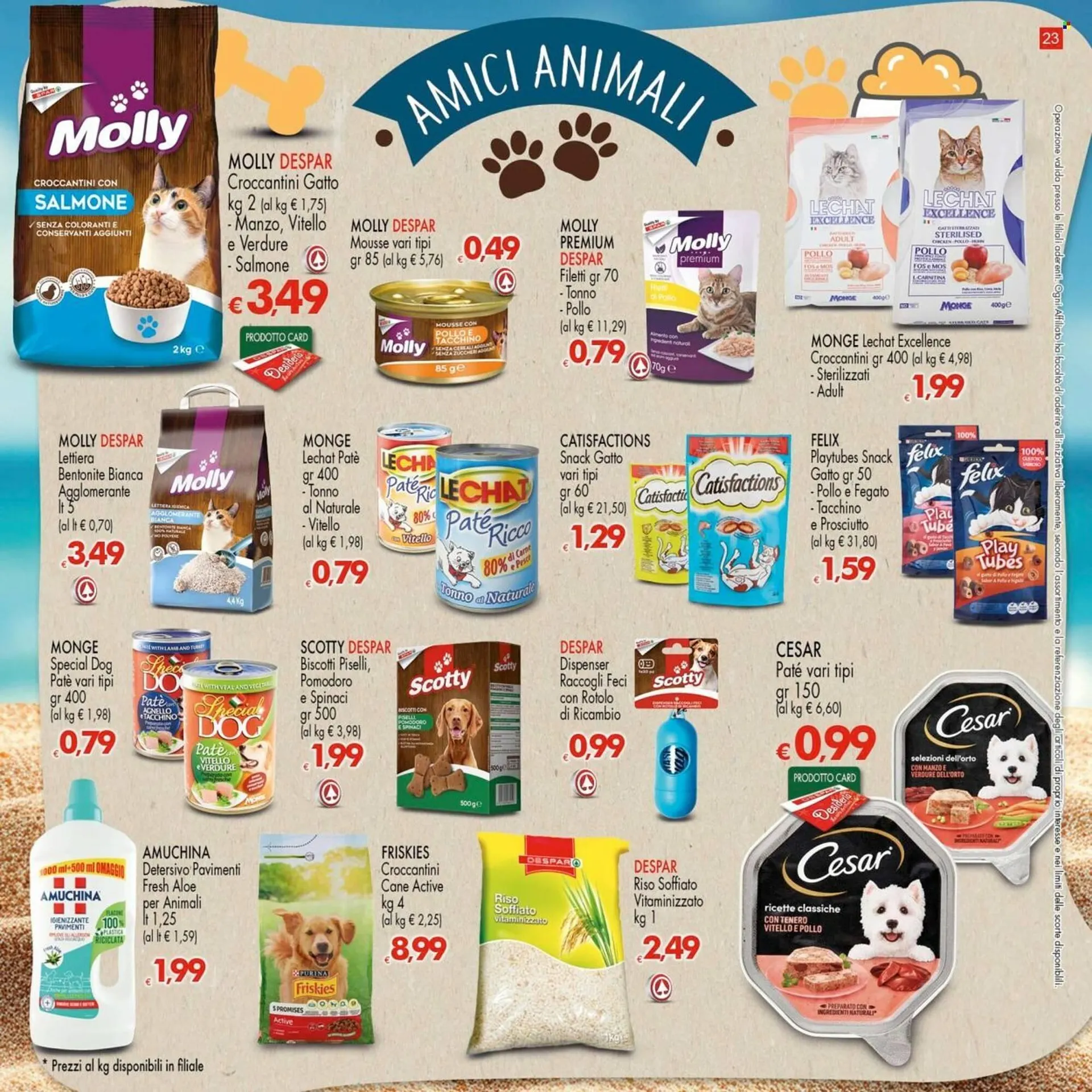 Volantino Despar da 31 luglio a 13 agosto di 2025 - Pagina del volantino 23