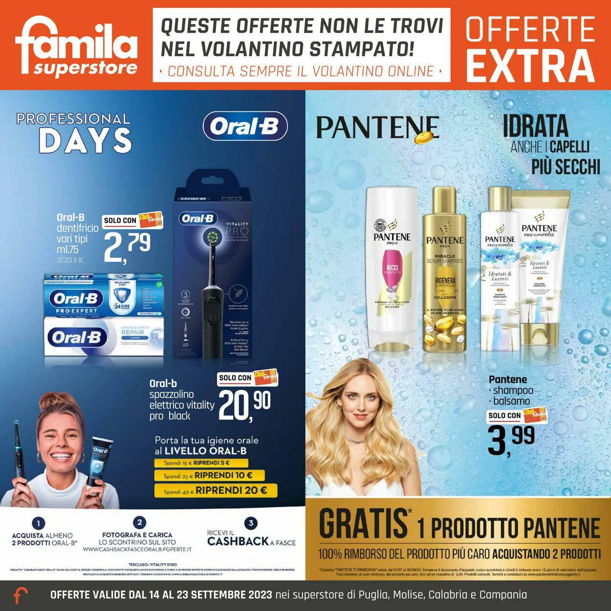 Famila Volantino attuale da 14 settembre a 23 settembre di 2023 - Pagina del volantino 28