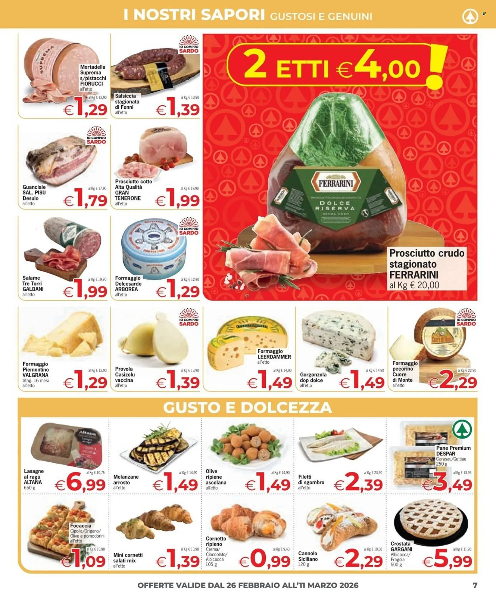 Volantino Eurospar da 26 febbraio a 11 marzo di 2026 - Pagina del volantino 7