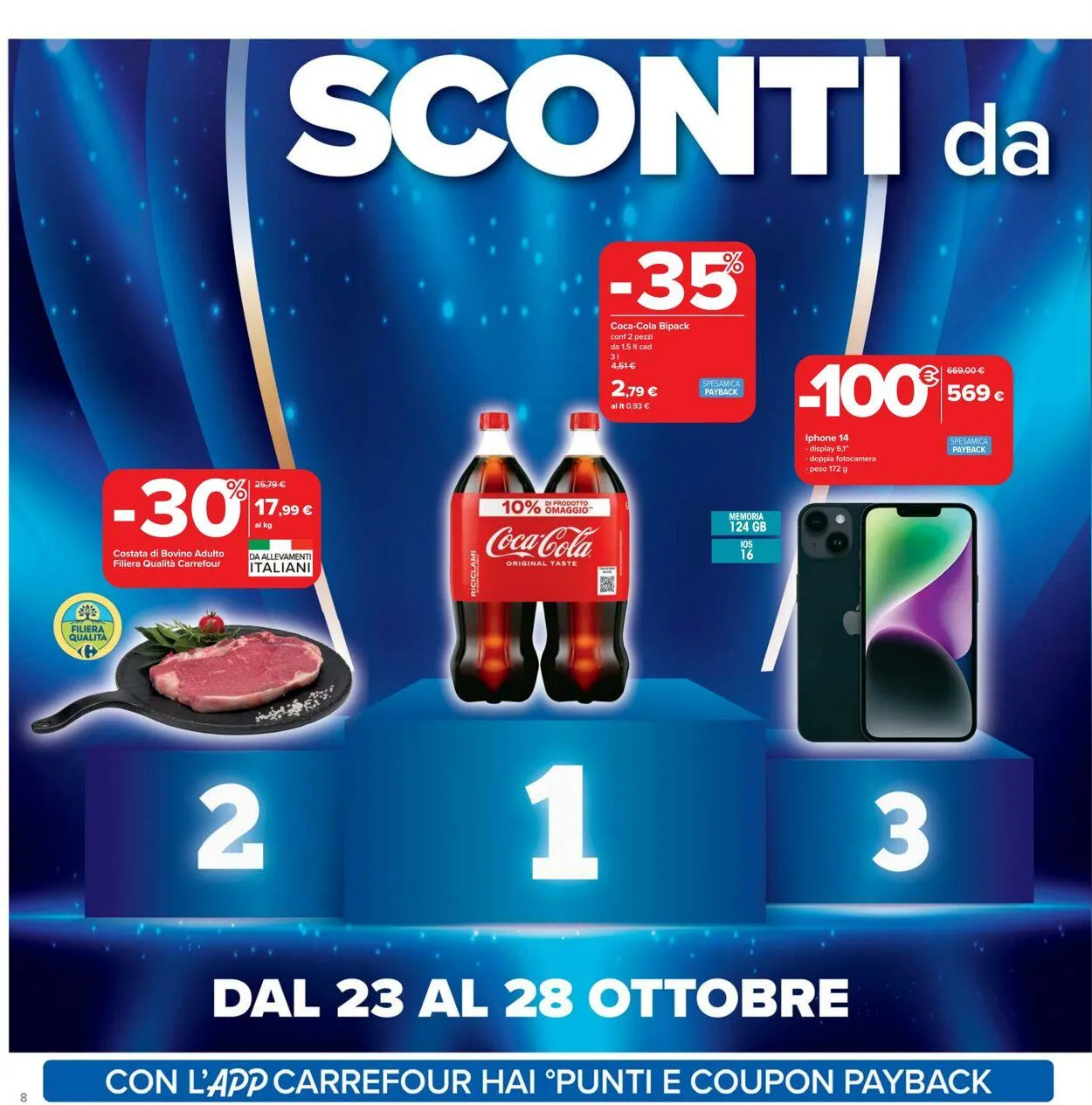 Carrefour Volantino attuale da 23 ottobre a 6 novembre di 2025 - Pagina del volantino 8