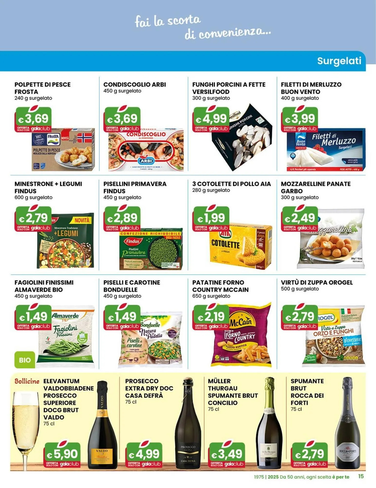 Volantino Gala Supermercati da 22 ottobre a 4 novembre di 2025 - Pagina del volantino 15