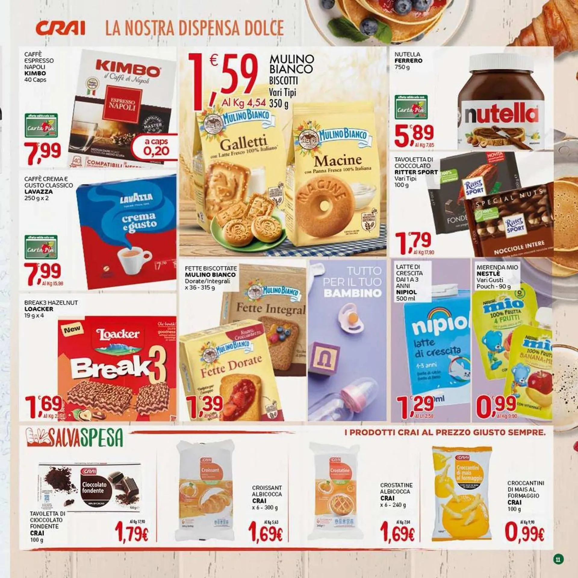 Volantino Crai da 2 ottobre a 15 ottobre di 2025 - Pagina del volantino 11