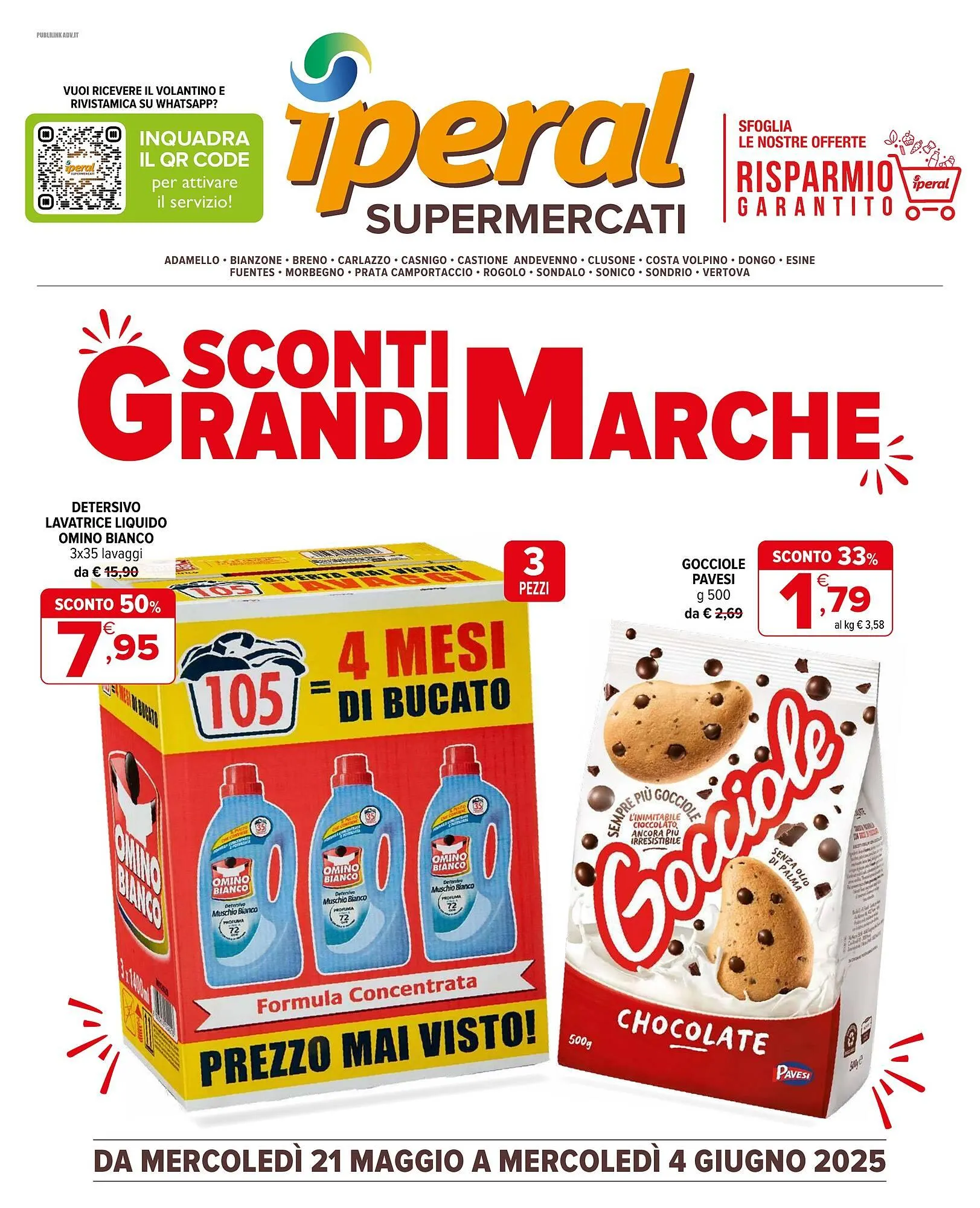 Volantino Iperal da 21 maggio a 4 giugno di 2025 - Pagina del volantino 1