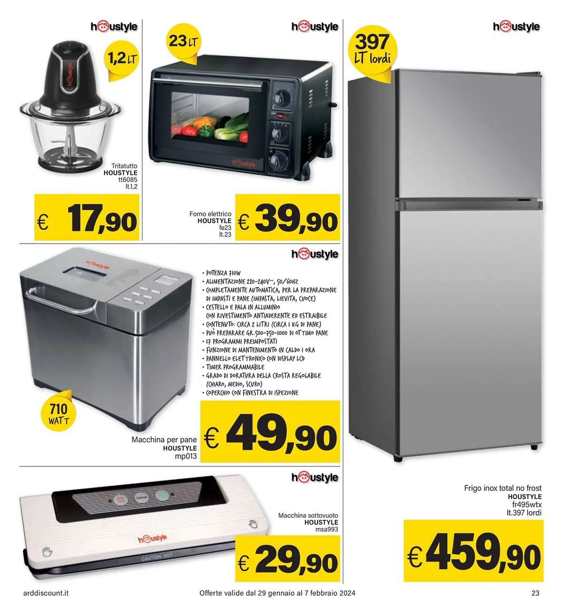 Volantino Ard Discount da 29 gennaio a 7 febbraio di 2024 - Pagina del volantino 23