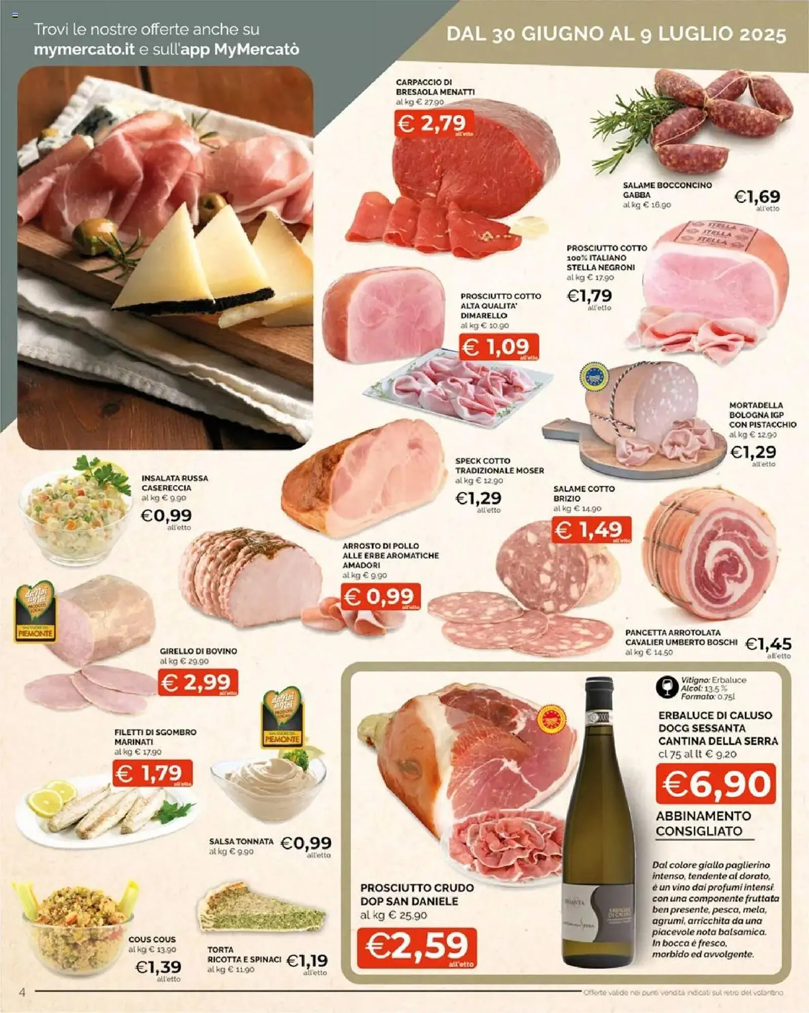 Volantino Mercatò Extra da 30 giugno a 9 luglio di 2025 - Pagina del volantino 4