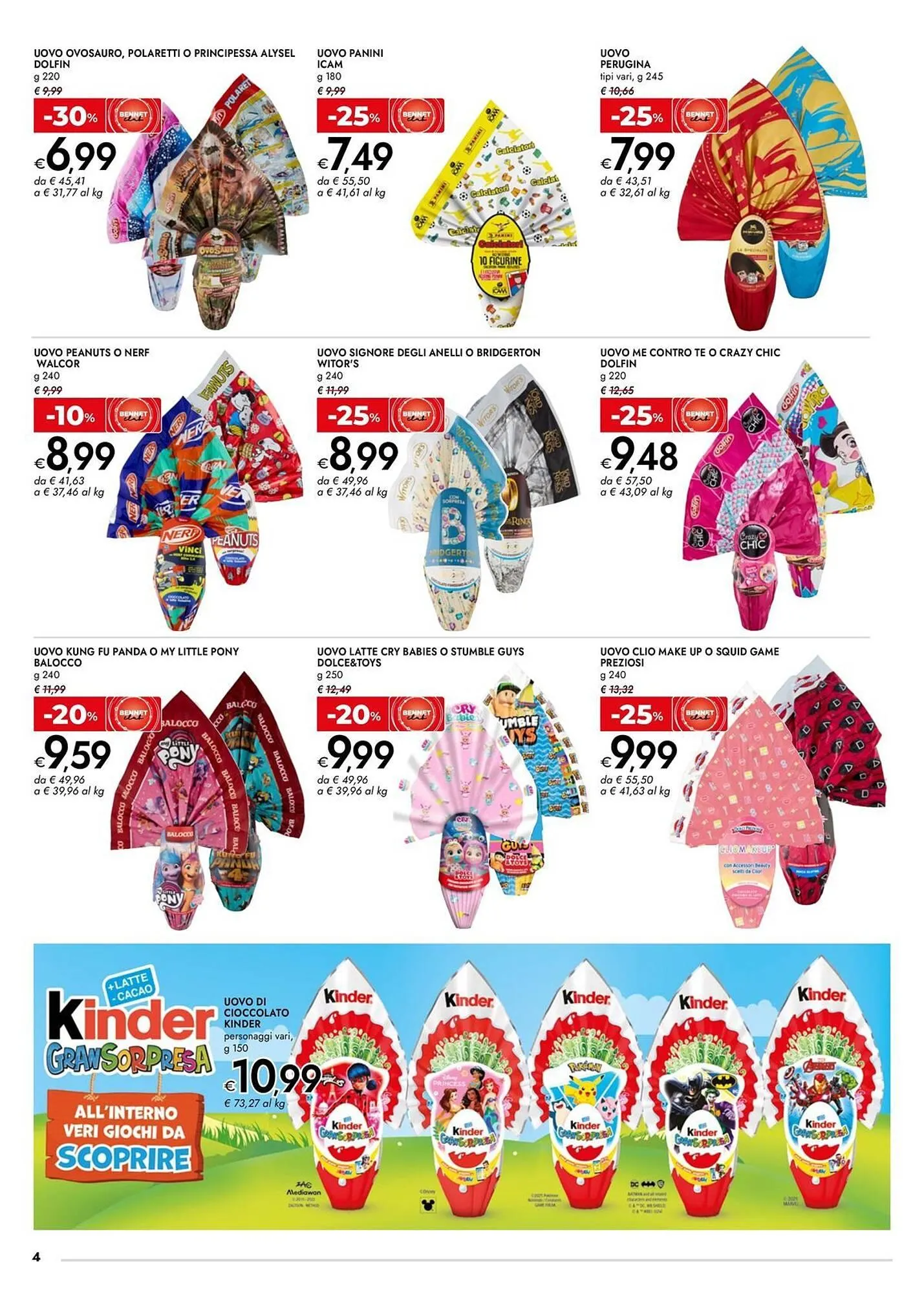 Volantino Bennet da 7 aprile a 21 aprile di 2025 - Pagina del volantino 4