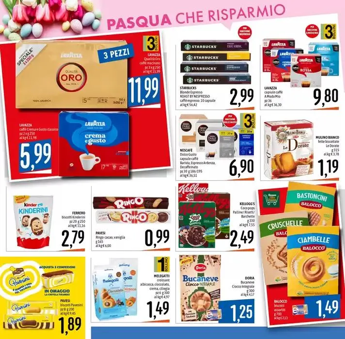 PASQUA CHE RISPARMIO da 10 aprile a 23 aprile di 2025 - Pagina del volantino 22