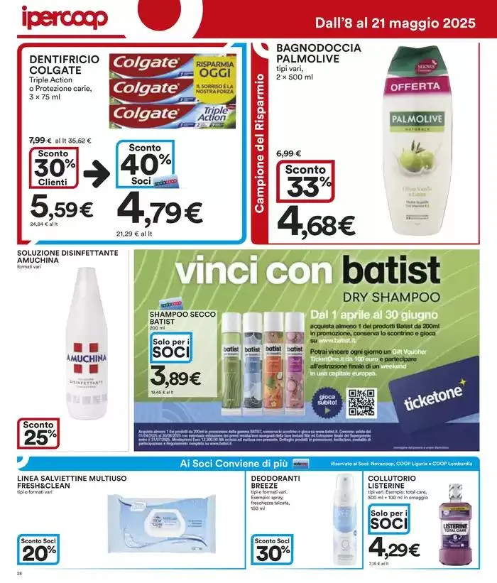 Grandi marche da 8 maggio a 21 maggio di 2025 - Pagina del volantino 28