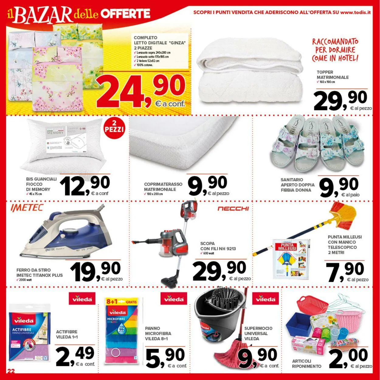 Todis Volantino attuale da 30 aprile a 14 maggio di 2025 - Pagina del volantino 22