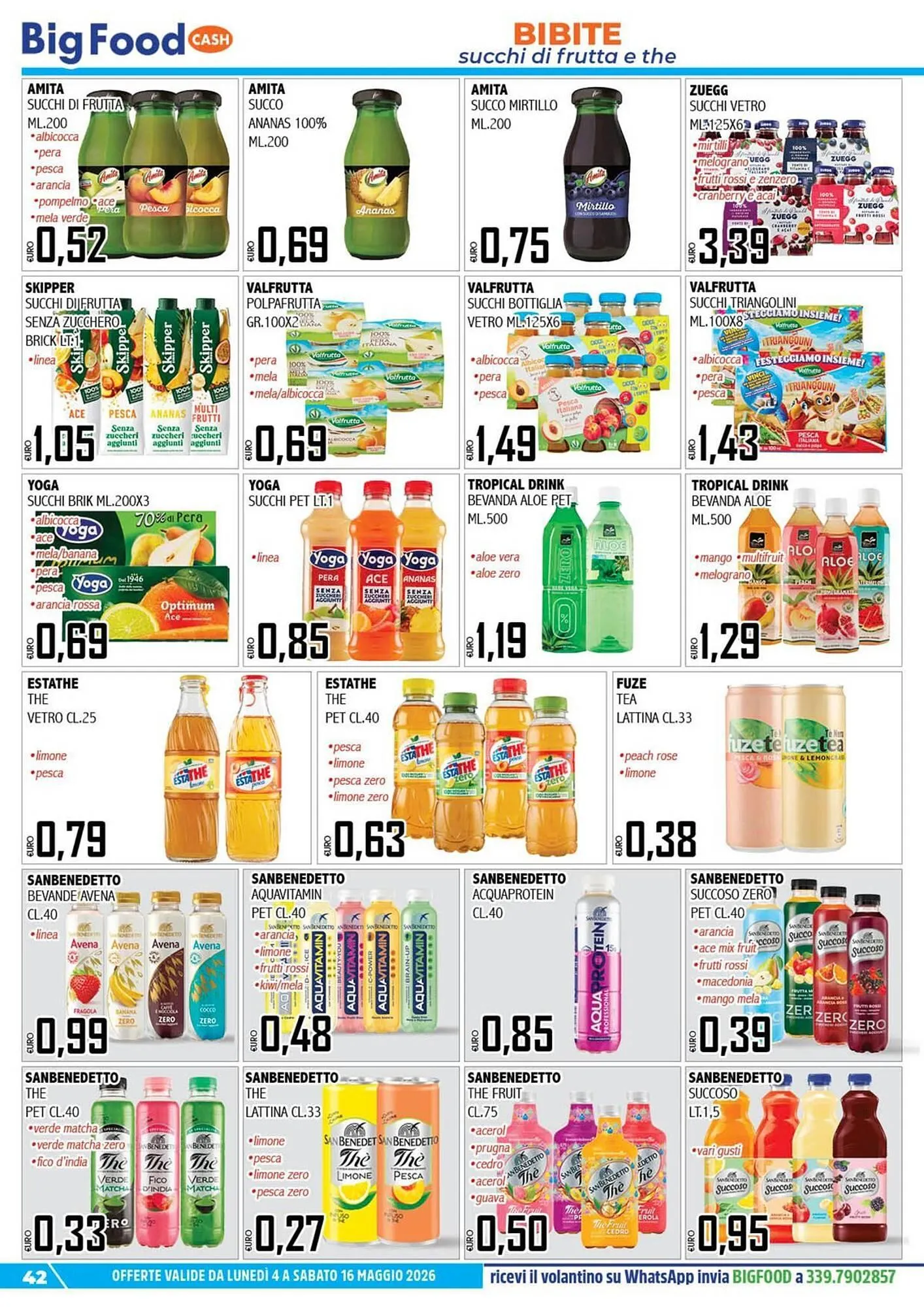 Volantino Big Food da 4 maggio a 16 maggio di 2026 - Pagina del volantino 42