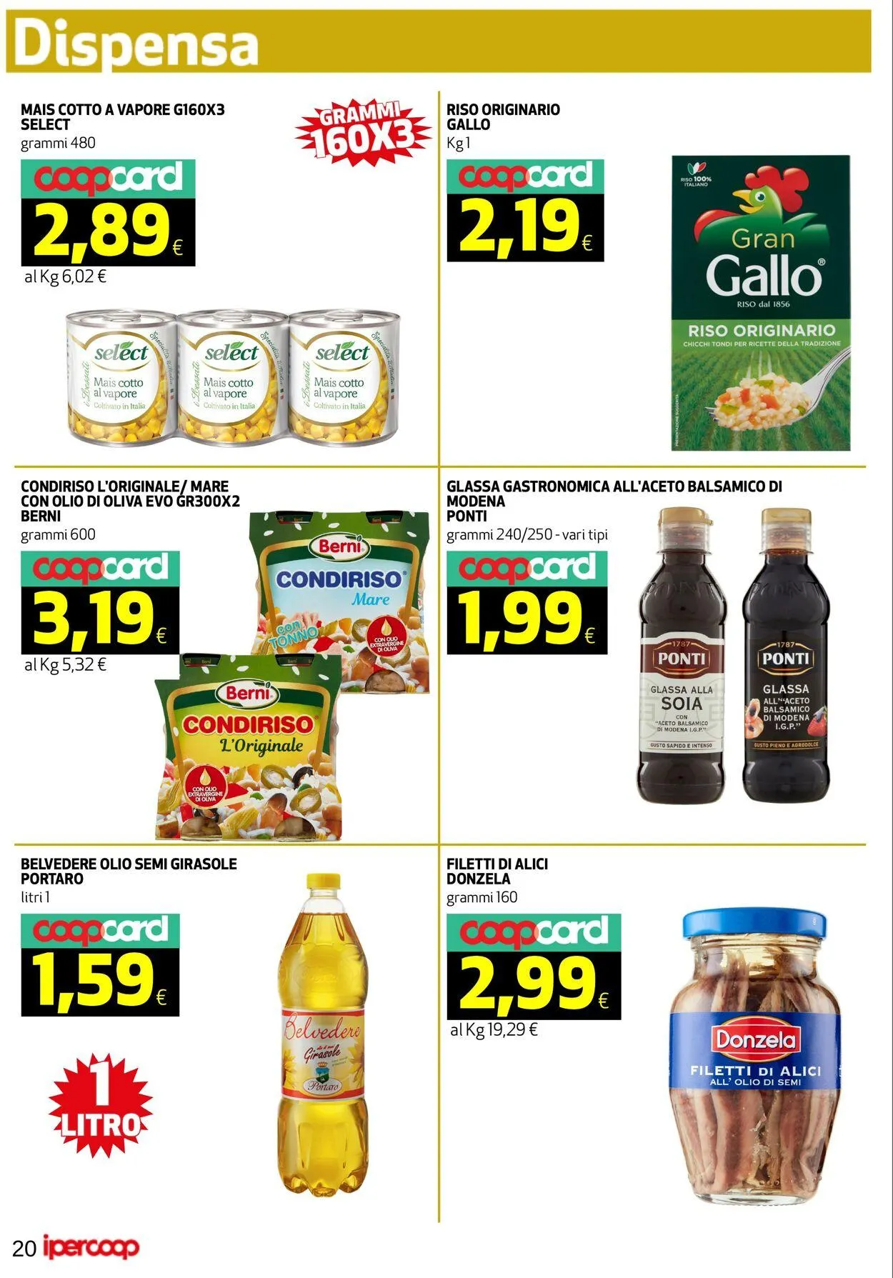 Coop Volantino attuale da 6 agosto a 17 agosto di 2025 - Pagina del volantino 20