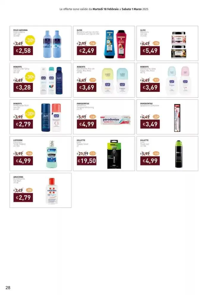 Lo sfizio dell'affettato il sano sapore del mare da 18 febbraio a 1 marzo di 2025 - Pagina del volantino 28