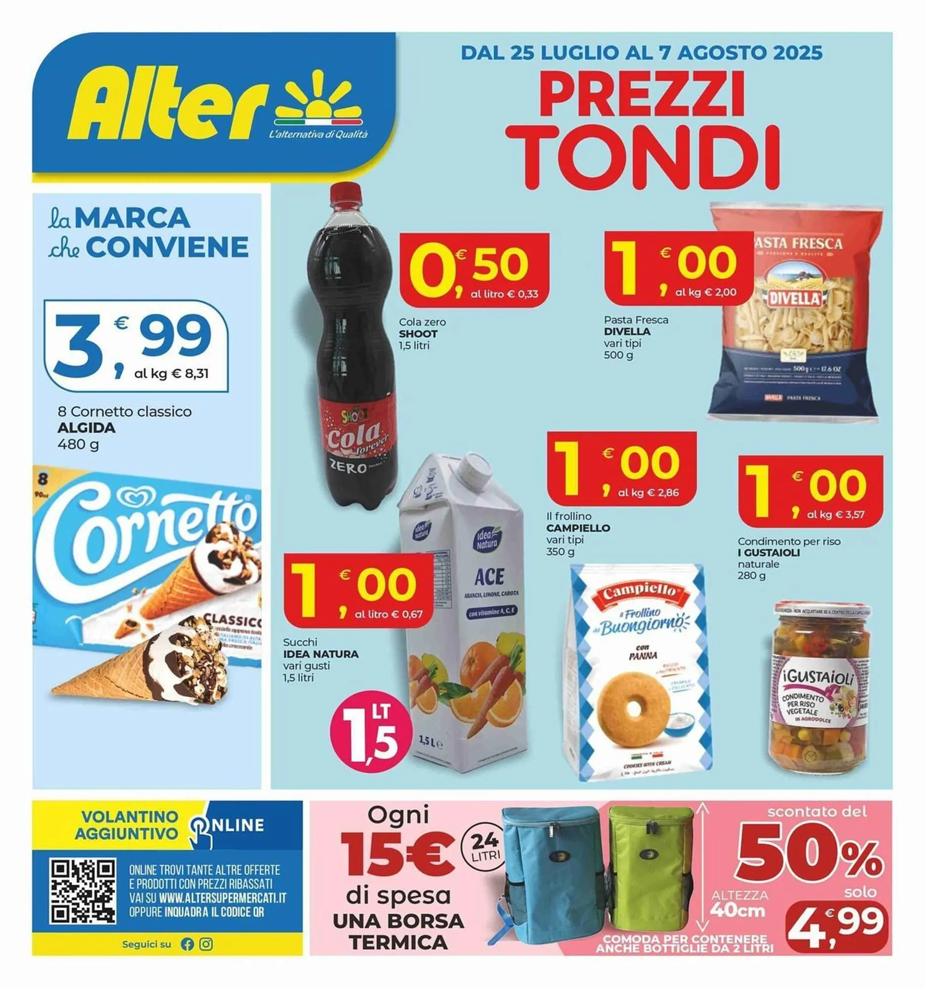 Volantino Alter Discount da 25 luglio a 7 agosto di 2025 - Pagina del volantino 1