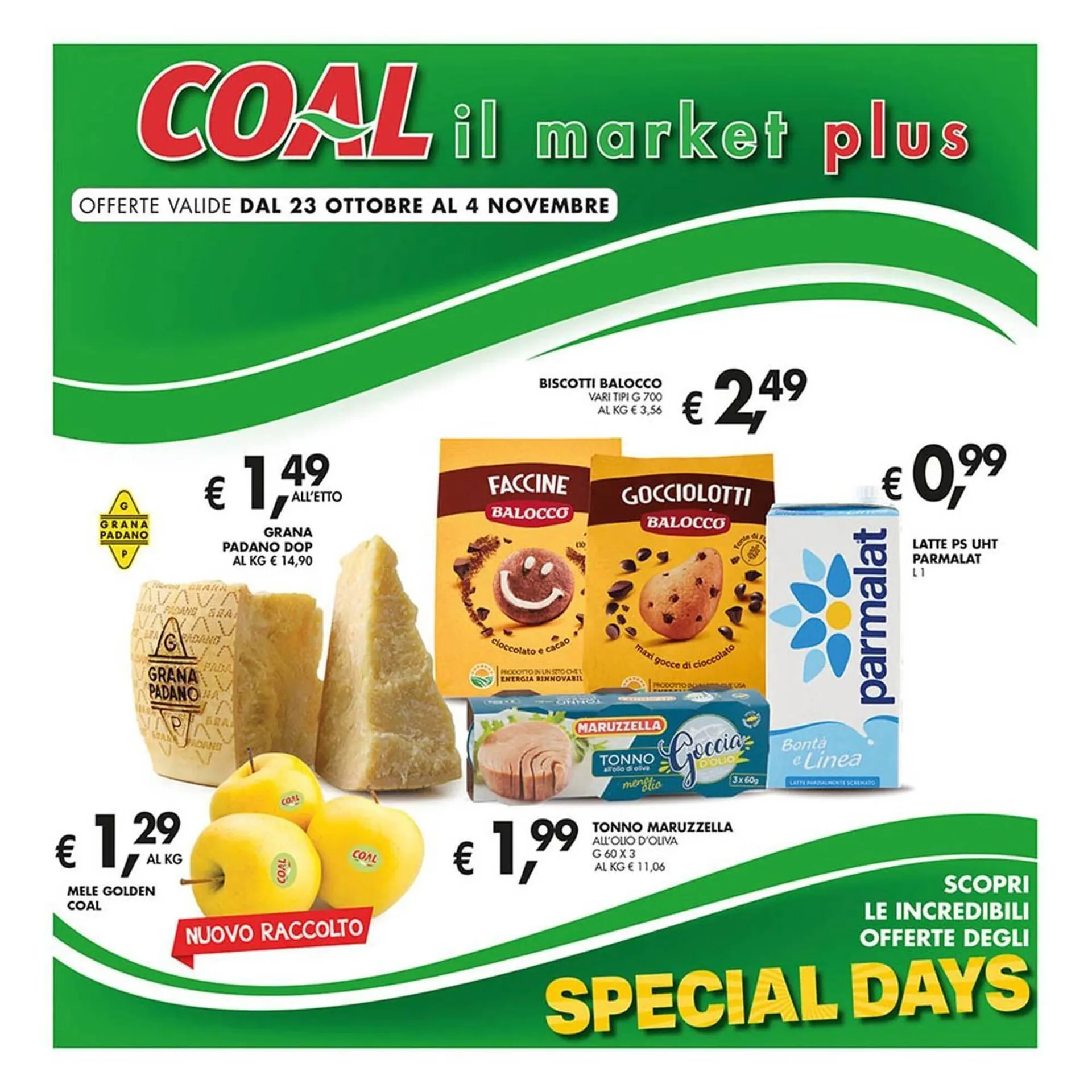 Volantino Maxi Coal da 23 ottobre a 4 novembre di 2025 - Pagina del volantino 1