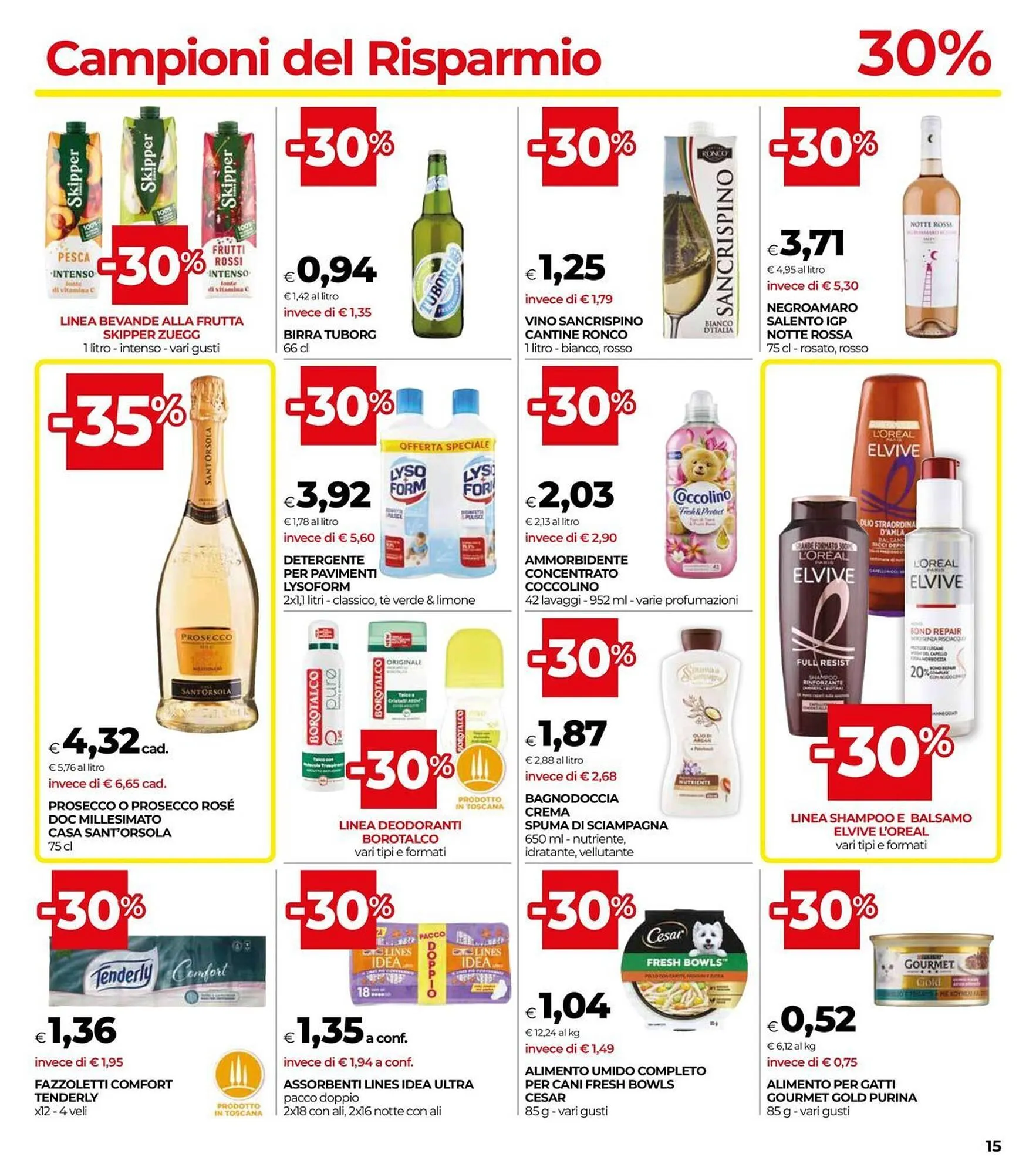 Volantino Unicoop da 25 settembre a 8 ottobre di 2025 - Pagina del volantino 15