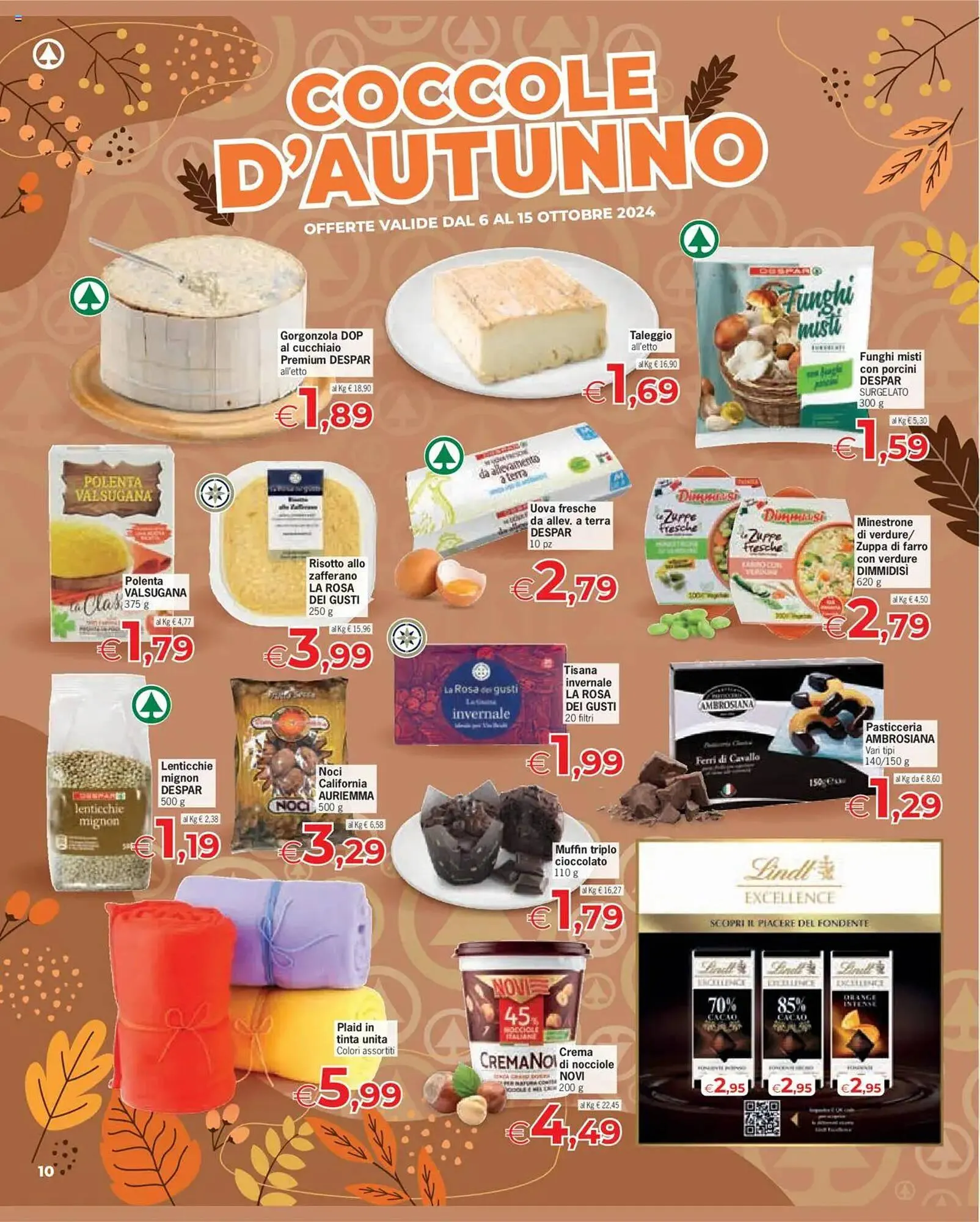 Volantino Eurospar da 6 ottobre a 15 ottobre di 2025 - Pagina del volantino 10