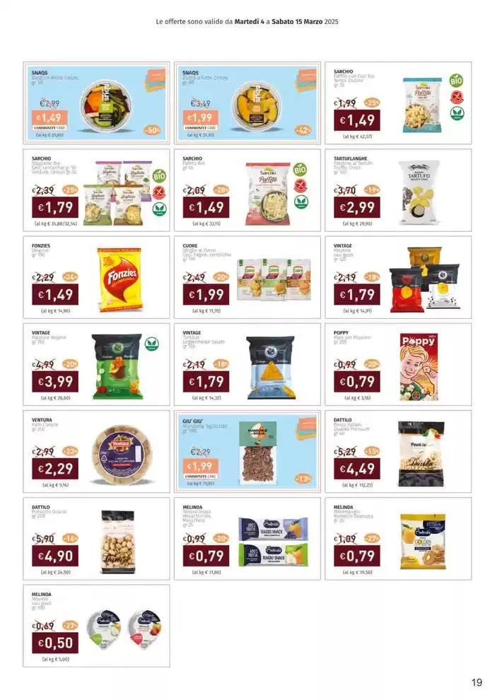 Sana, veloce, facile, unica! da 4 marzo a 15 marzo di 2025 - Pagina del volantino 19