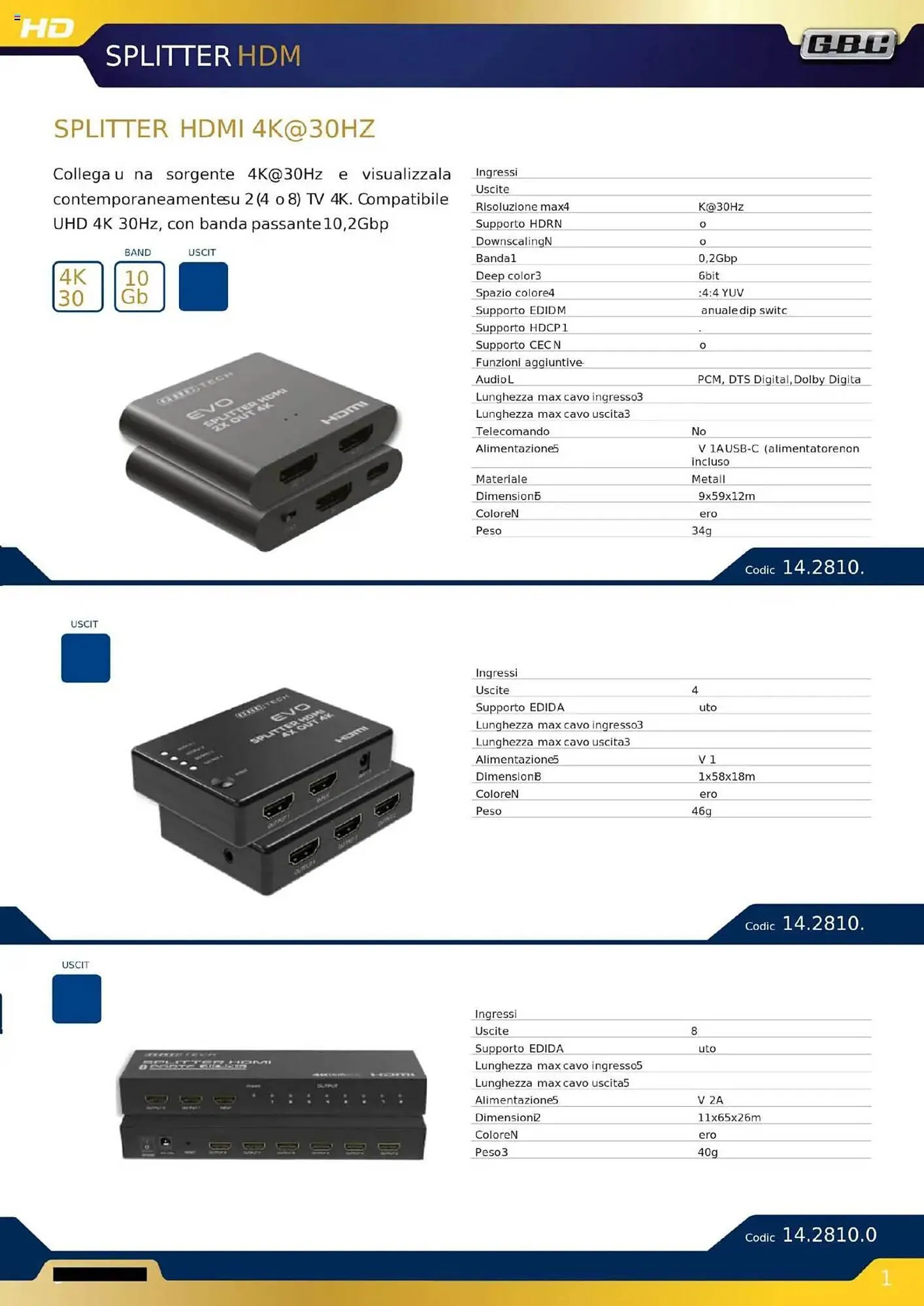 Volantino Gbc da 16 ottobre a 31 dicembre di 2025 - Pagina del volantino 17