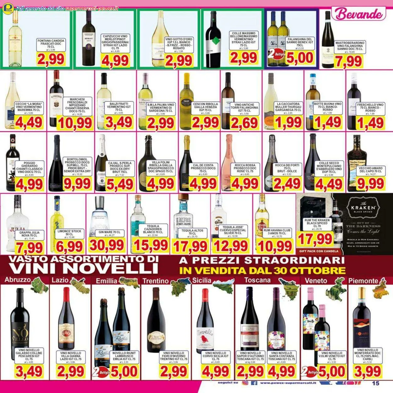 Pewex Volantino attuale da 29 ottobre a 6 novembre di 2025 - Pagina del volantino 15