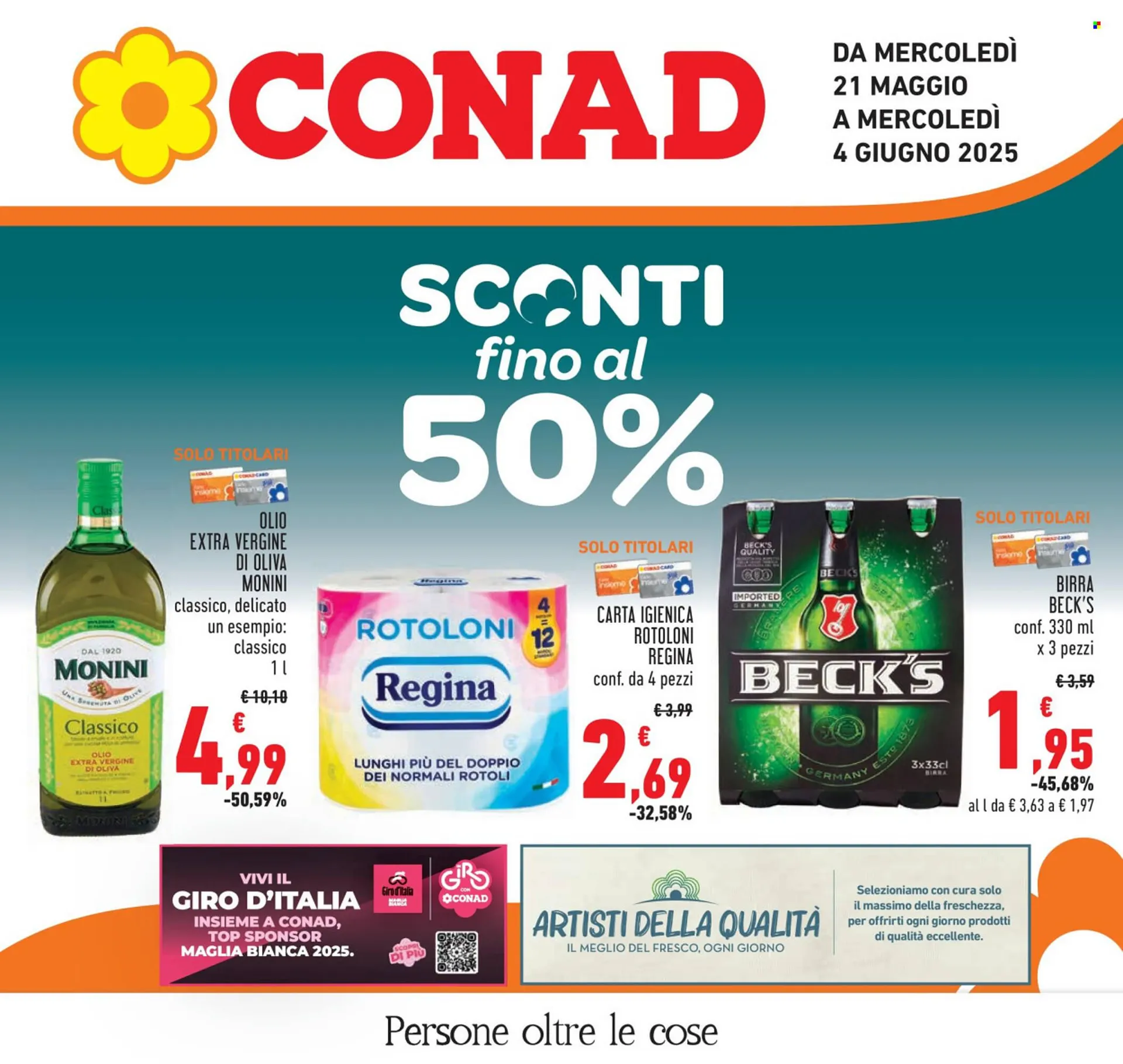Volantino Conad da 21 maggio a 4 giugno di 2025 - Pagina del volantino 1