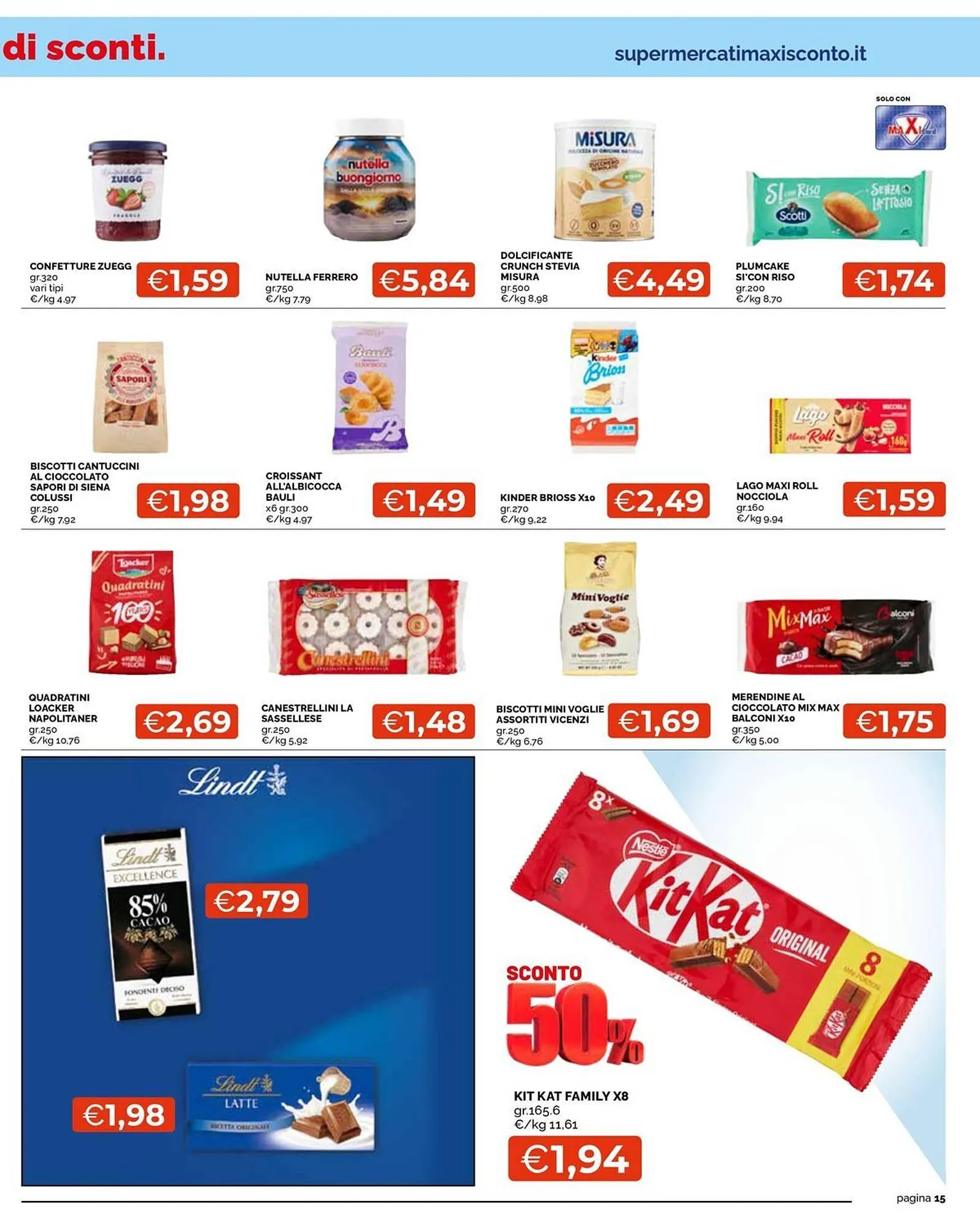 Volantino Maxisconto da 26 febbraio a 8 marzo di 2026 - Pagina del volantino 15