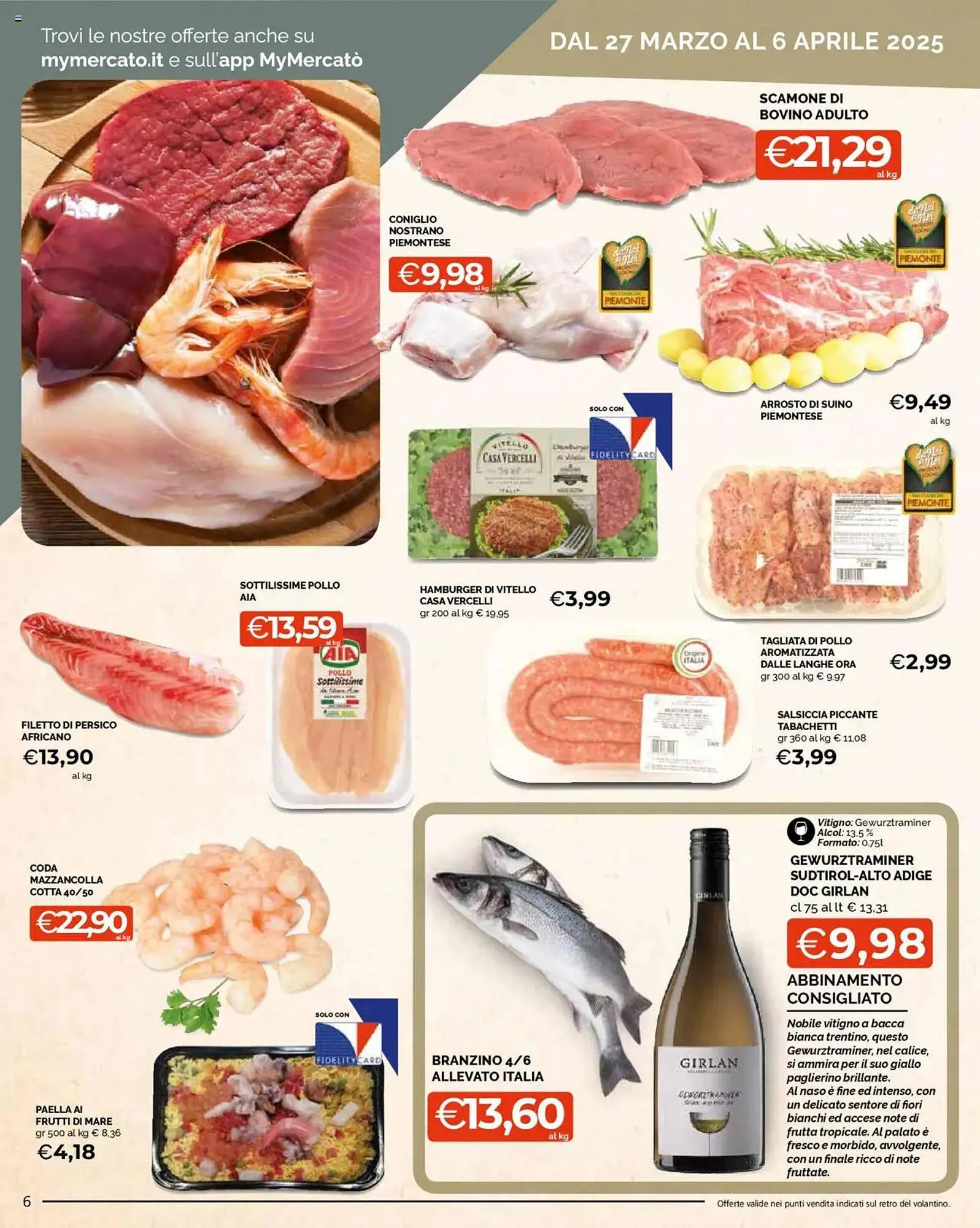 Volantino Mercatò Big da 27 marzo a 6 aprile di 2025 - Pagina del volantino 6