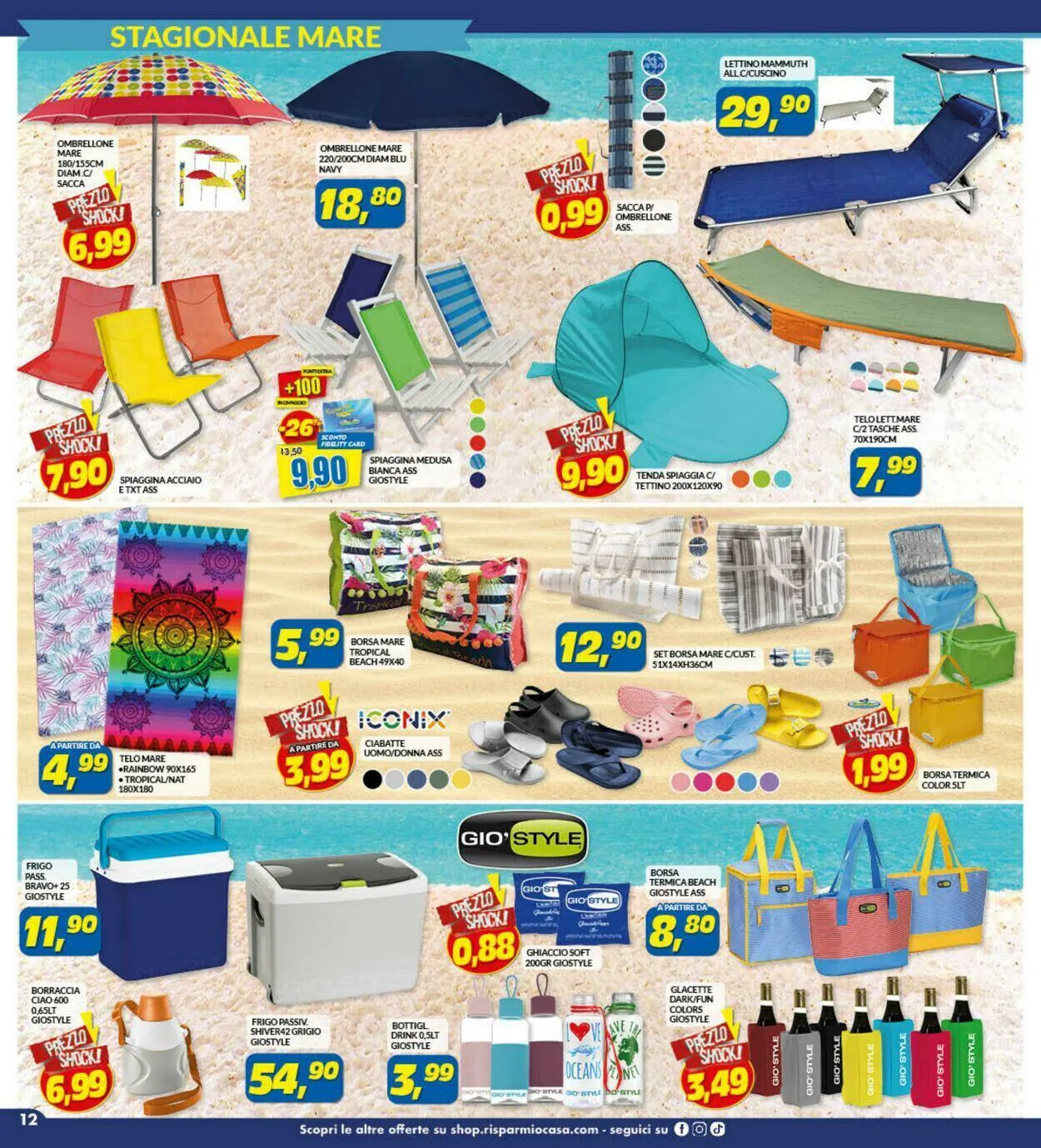 Risparmio Casa Volantino attuale da 22 luglio a 5 agosto di 2023 - Pagina del volantino 12