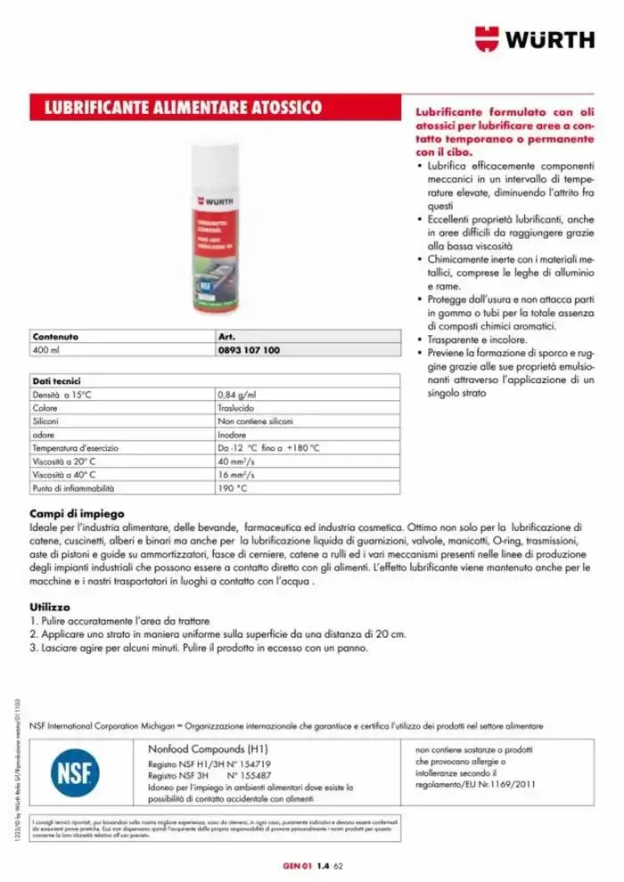 Catalogo generale da 29 aprile a 31 dicembre di 2025 - Pagina del volantino 58