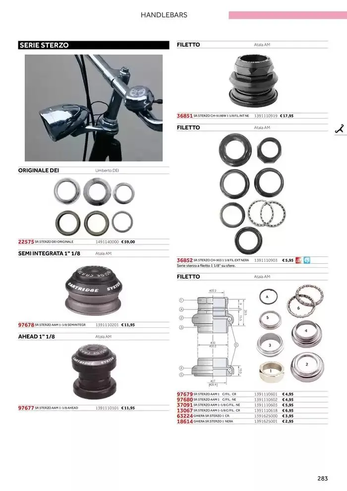 Catalogo ricambi ed accessori da 20 novembre a 31 dicembre di 2025 - Pagina del volantino 167