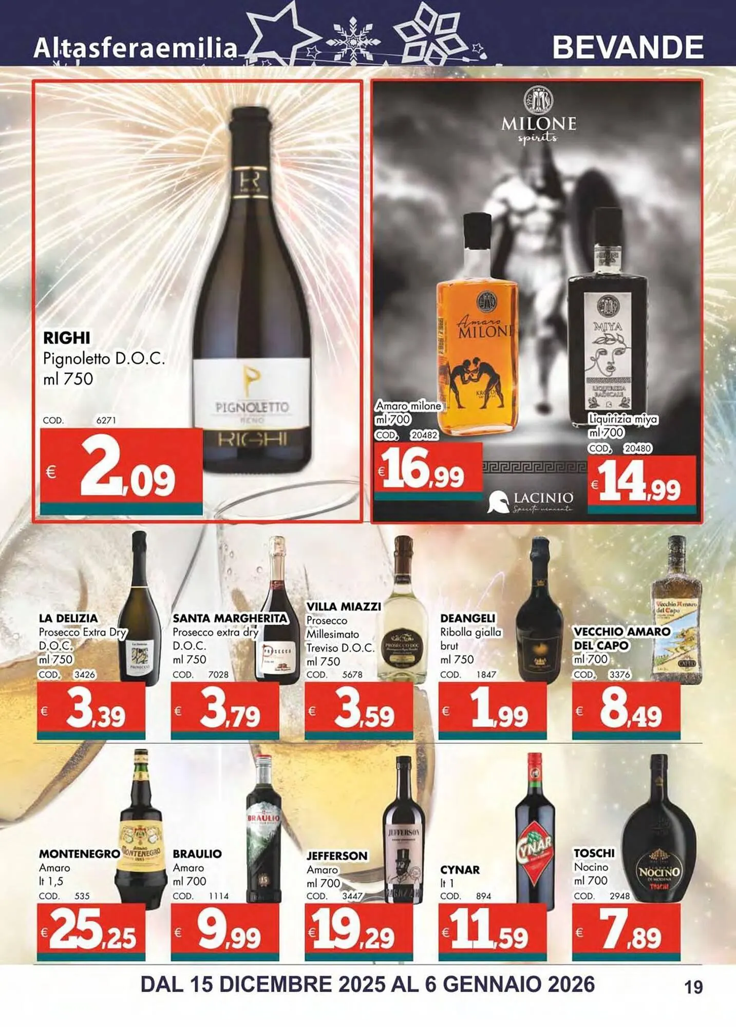 Volantino Altasfera da 15 dicembre a 6 gennaio di 2026 - Pagina del volantino 19