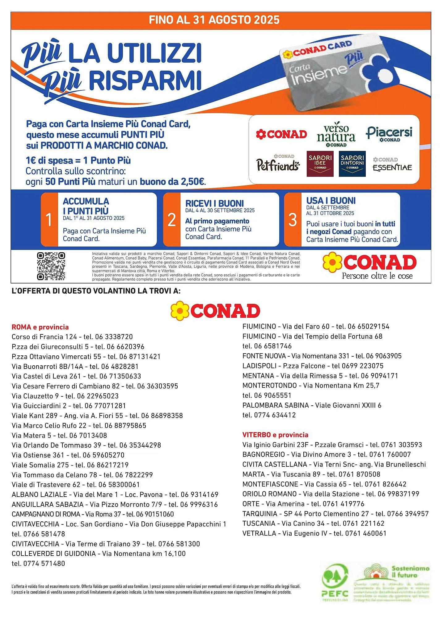 Volantino Conad da 13 agosto a 9 settembre di 2025 - Pagina del volantino 12