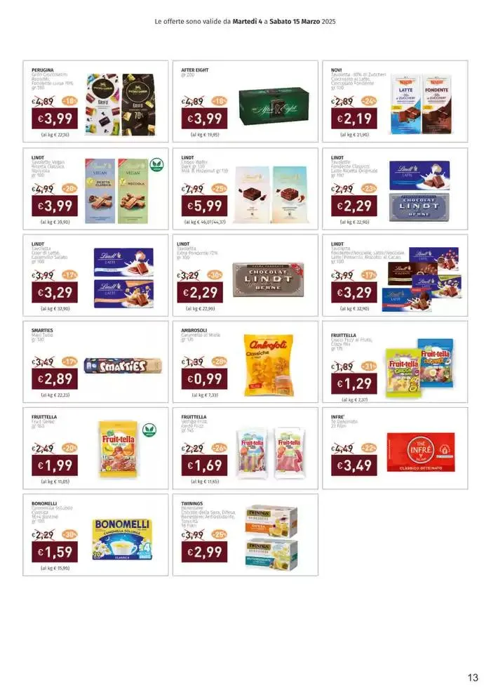 Sana, veloce, facile, unica! da 4 marzo a 15 marzo di 2025 - Pagina del volantino 13