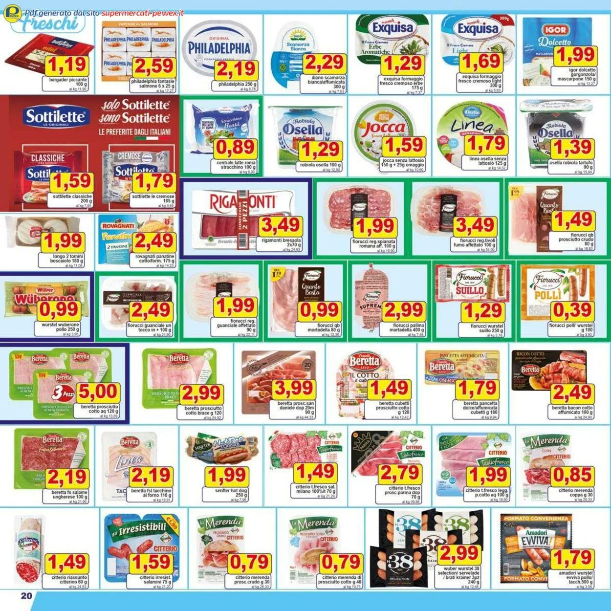 Pewex Volantino attuale da 13 maggio a 27 maggio di 2025 - Pagina del volantino 20