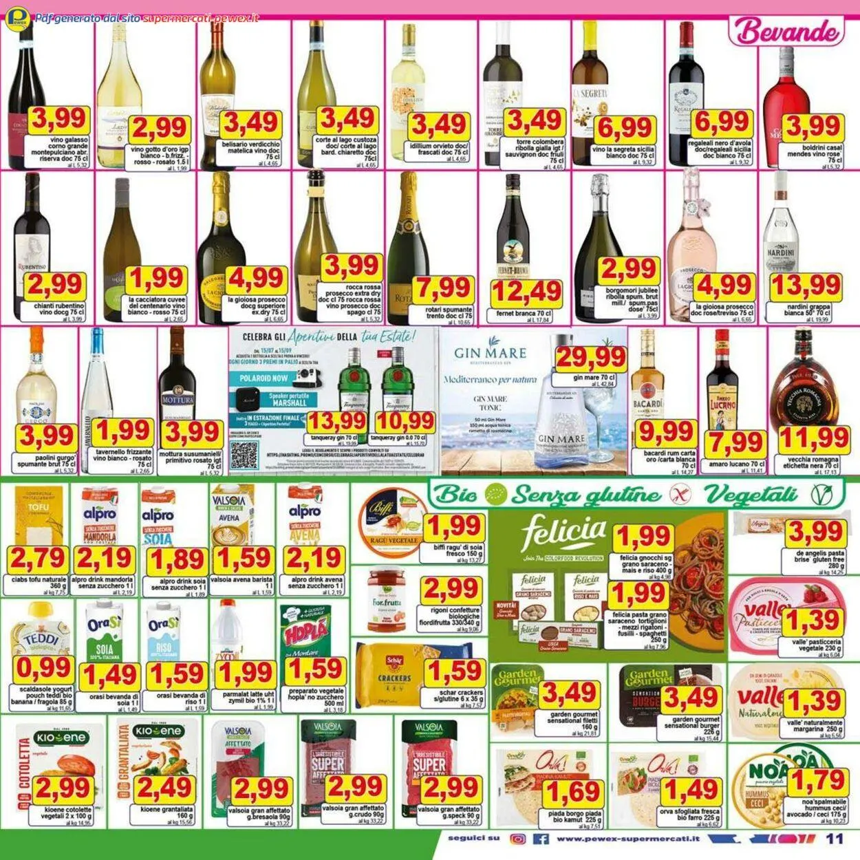 Pewex Volantino attuale da 22 luglio a 5 agosto di 2025 - Pagina del volantino 11