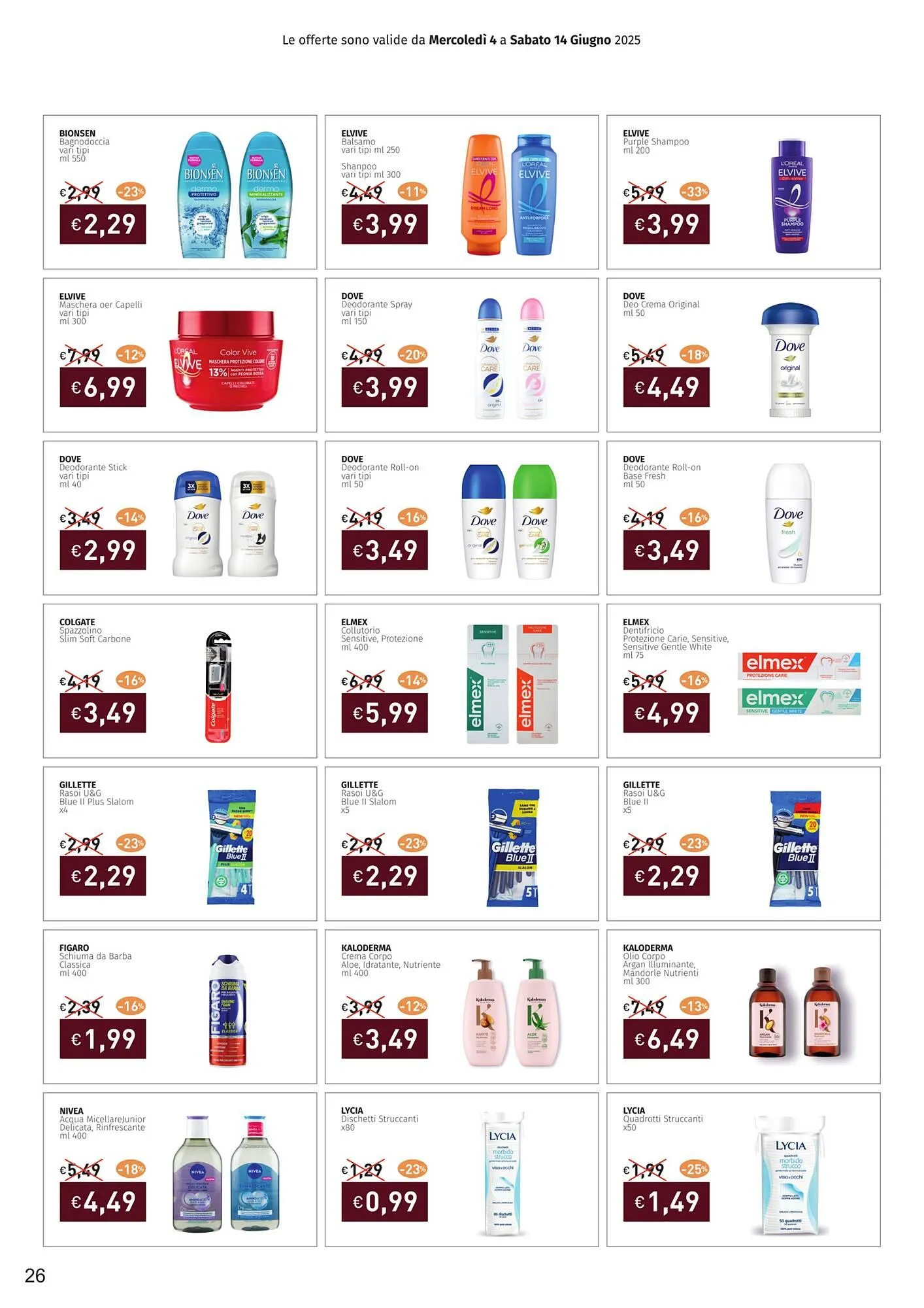 Volantino Prezzemolo e Vitale da 4 giugno a 14 giugno di 2025 - Pagina del volantino 26