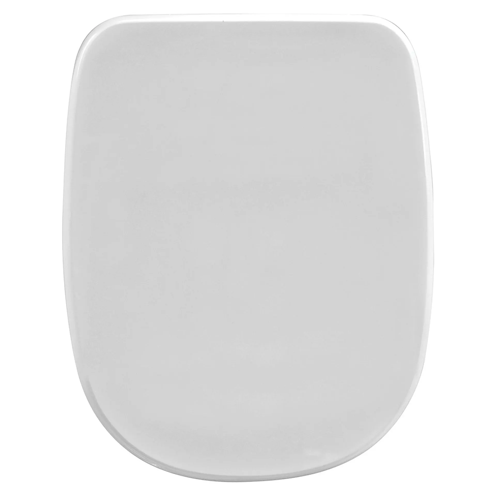 Sedile wc serie tesi termoindurente bianco cerniere acciaio