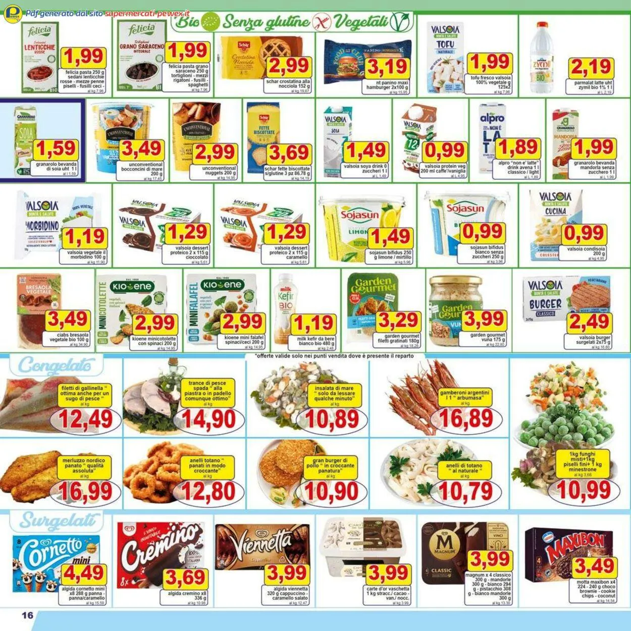 Pewex Volantino attuale da 1 aprile a 15 aprile di 2025 - Pagina del volantino 16