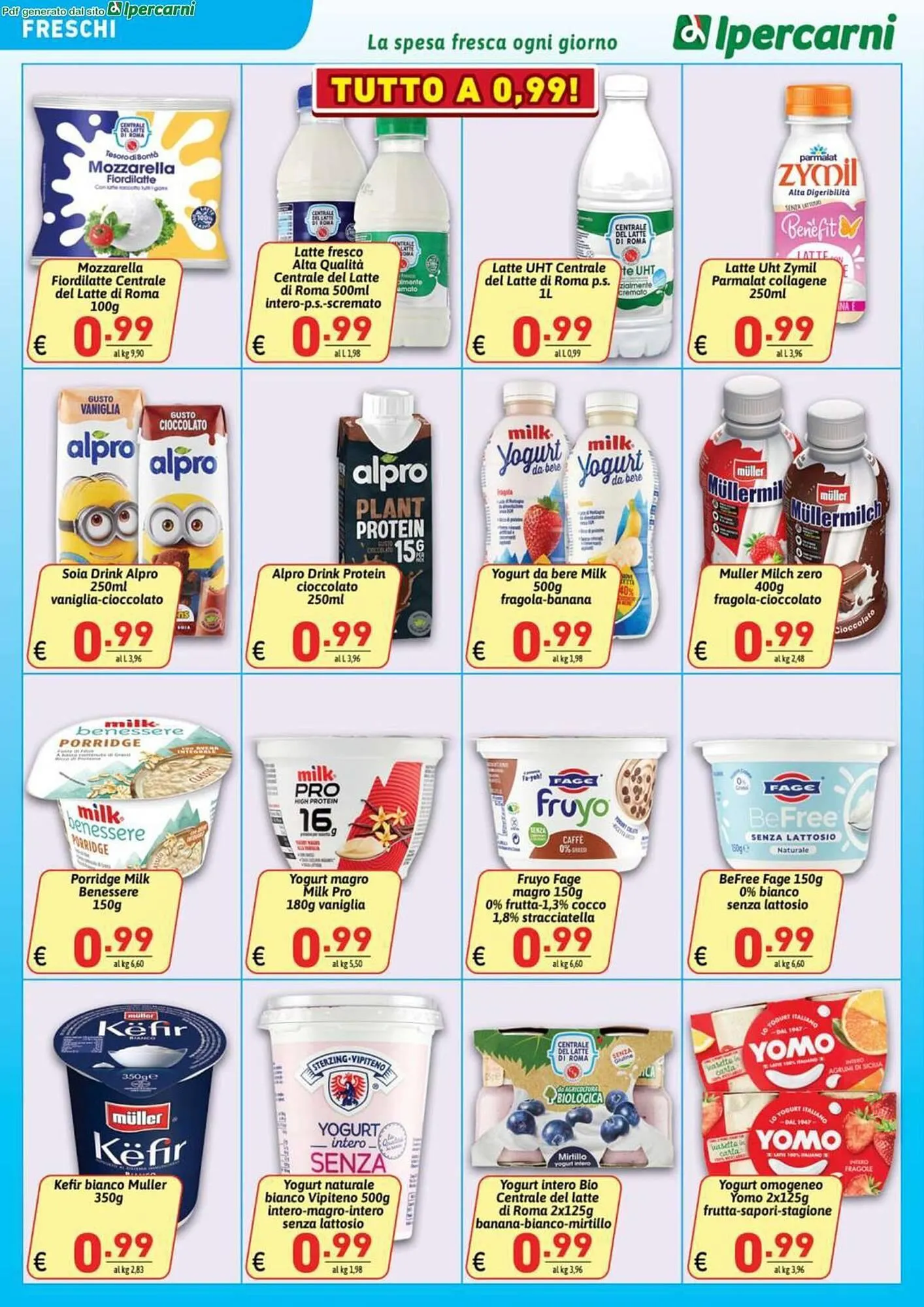 Volantino Ipercarni da 25 luglio a 5 agosto di 2025 - Pagina del volantino 8
