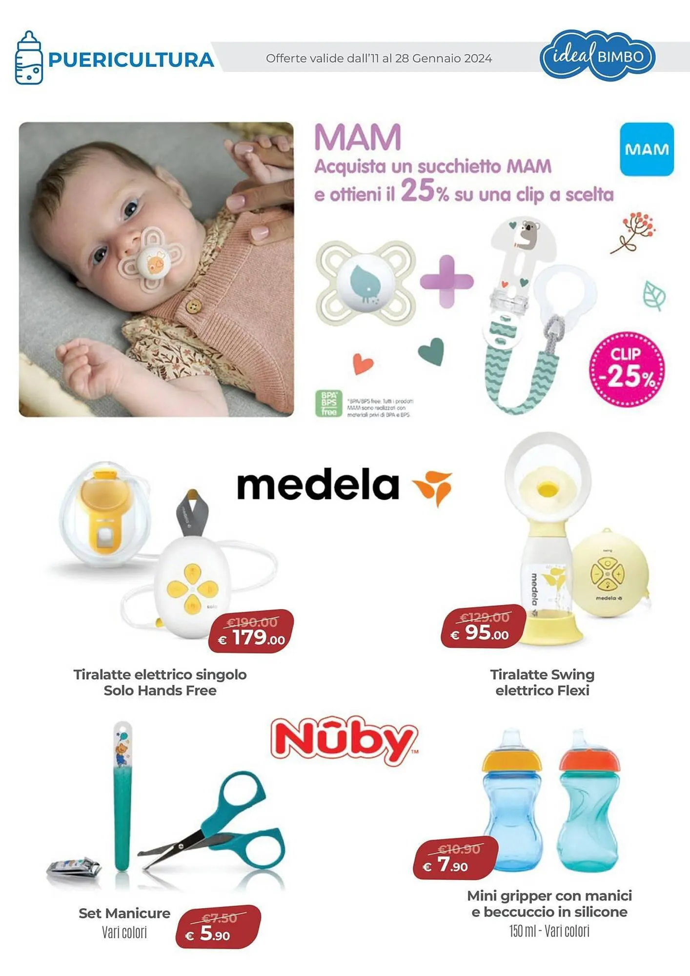 Volantino Ideal Bimbo da 11 gennaio a 28 gennaio di 2024 - Pagina del volantino 19