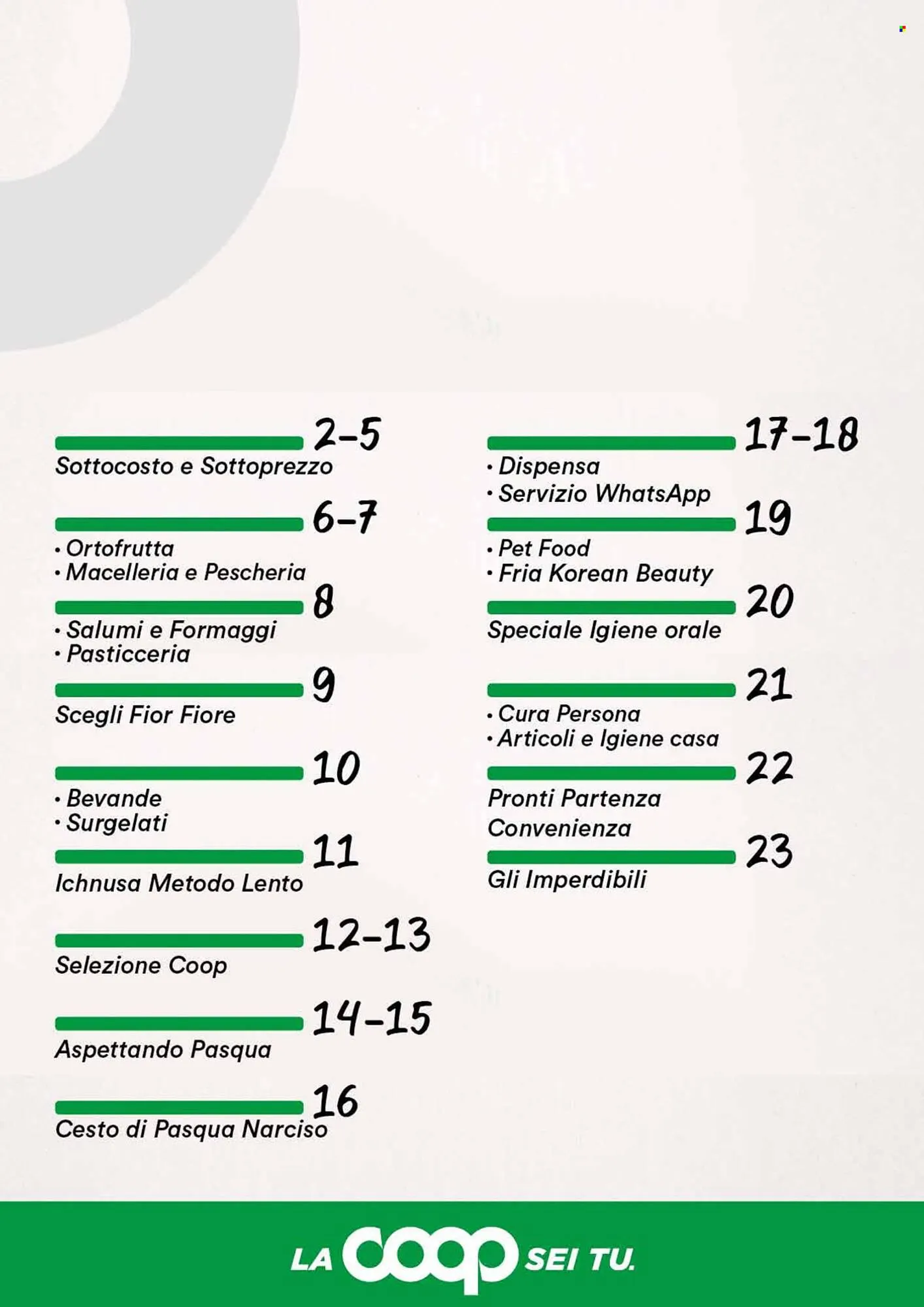 Volantino In Coop da 18 marzo a 28 marzo di 2026 - Pagina del volantino 3