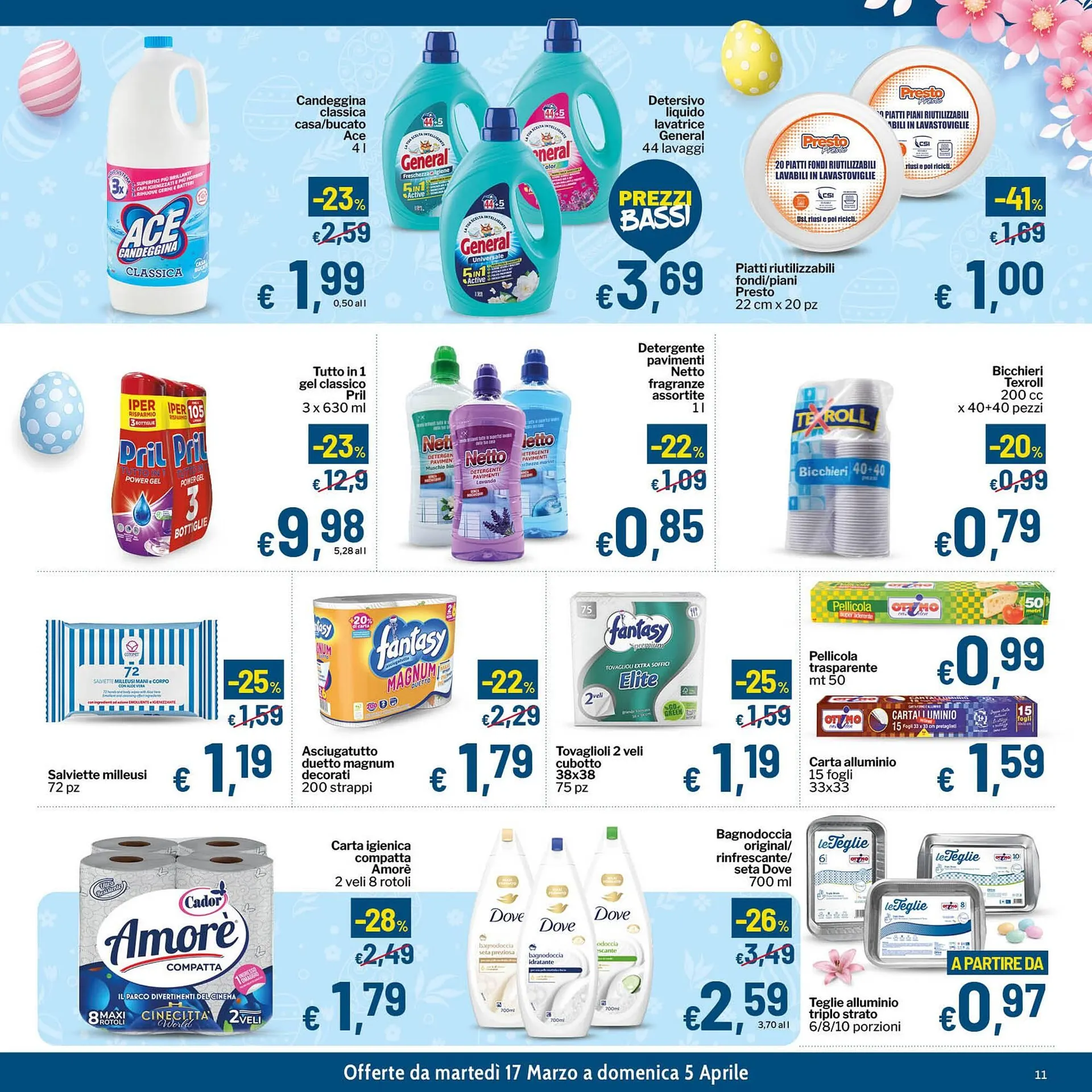 Volantino Qui Discount da 17 marzo a 5 aprile di 2026 - Pagina del volantino 11