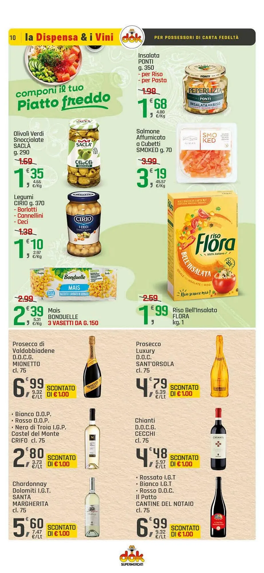Volantino Supermercati Dok da 5 giugno a 14 giugno di 2025 - Pagina del volantino 10